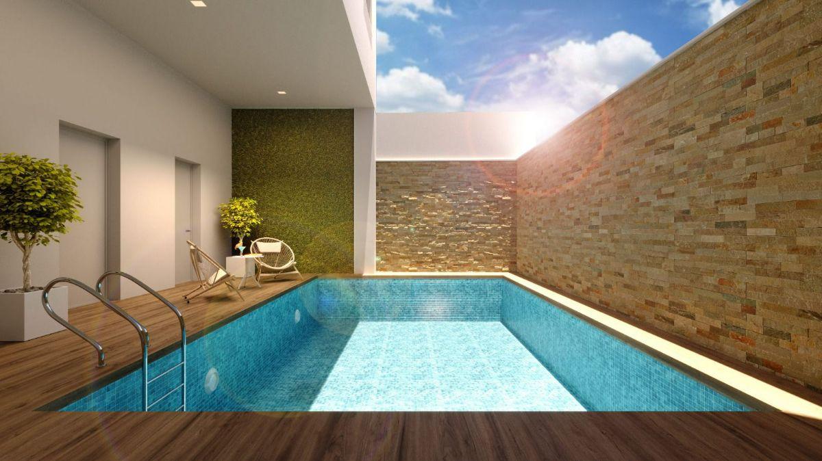 Estudio Obra Nueva Centro Torrevieja — Piscina Comunitaria 249.000€