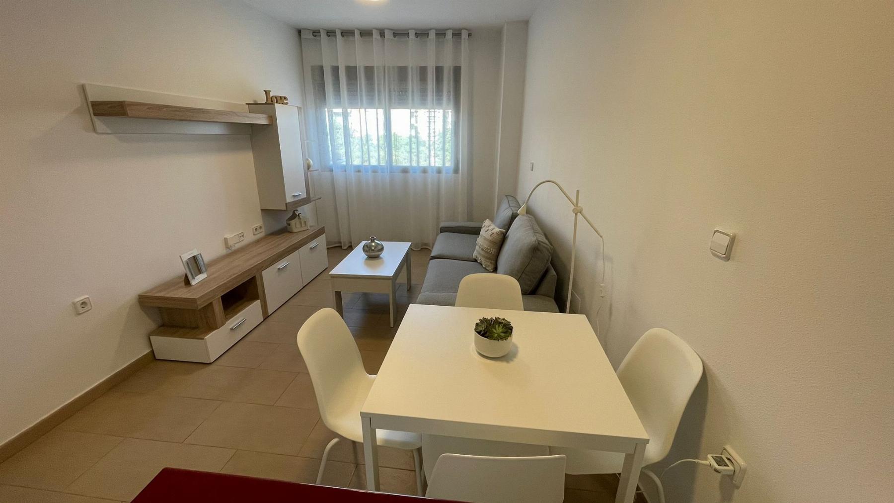 Apartamento moderno en Juan de Borbón con terraza y garaje — 2 dorm.