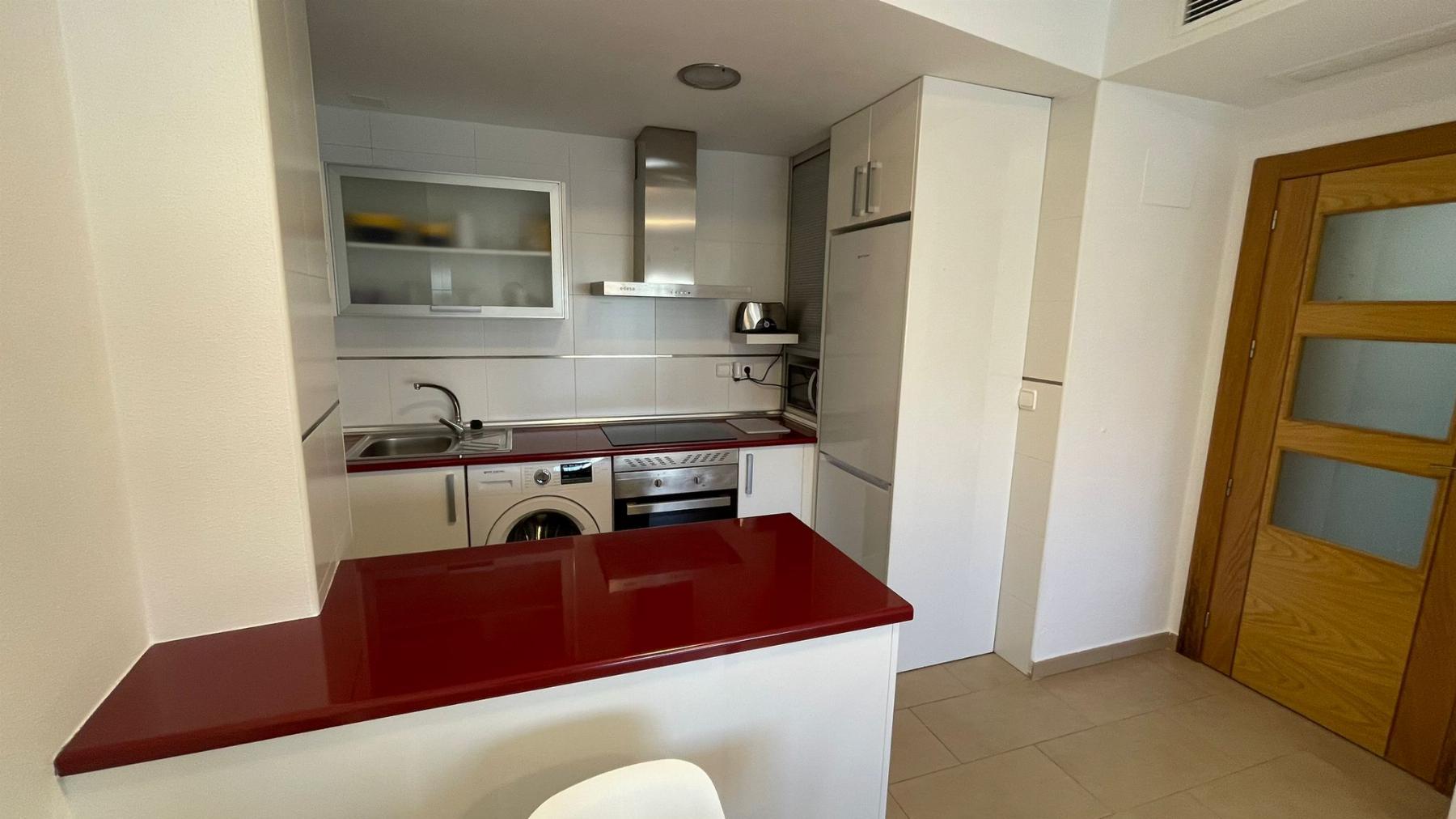 Apartamento moderno en Juan de Borbón con terraza y garaje — 2 dorm.