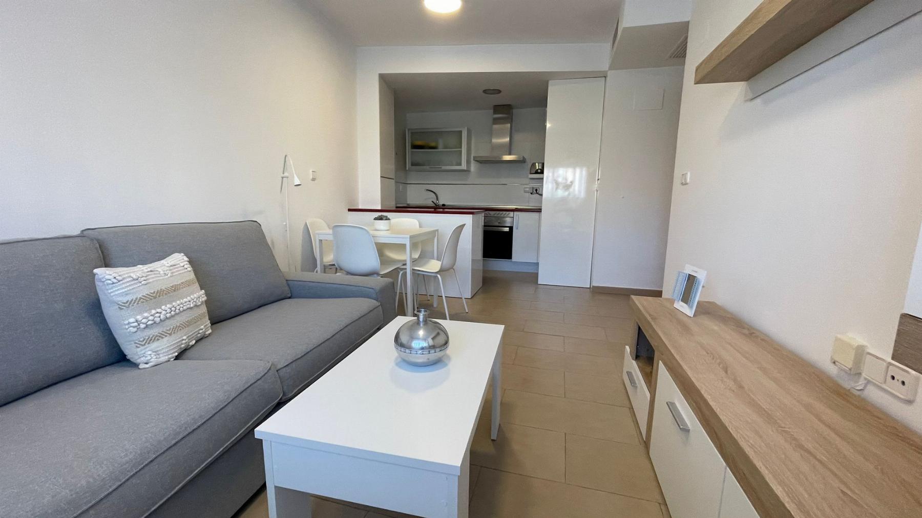 Apartamento moderno en Juan de Borbón con terraza y garaje — 2 dorm.