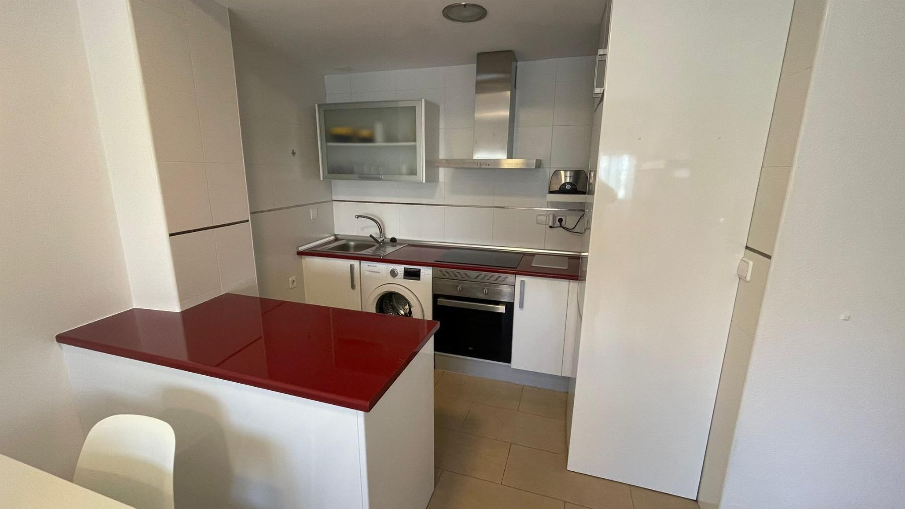 Apartamento moderno en Juan de Borbón con terraza y garaje — 2 dorm.