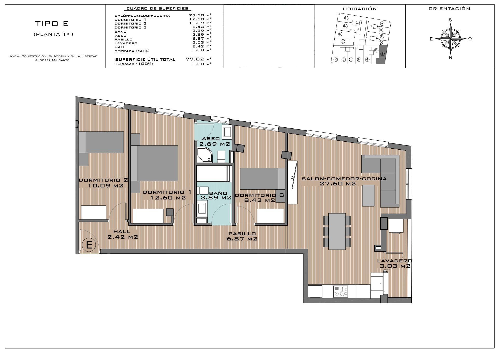 Apartamento en Algorfa