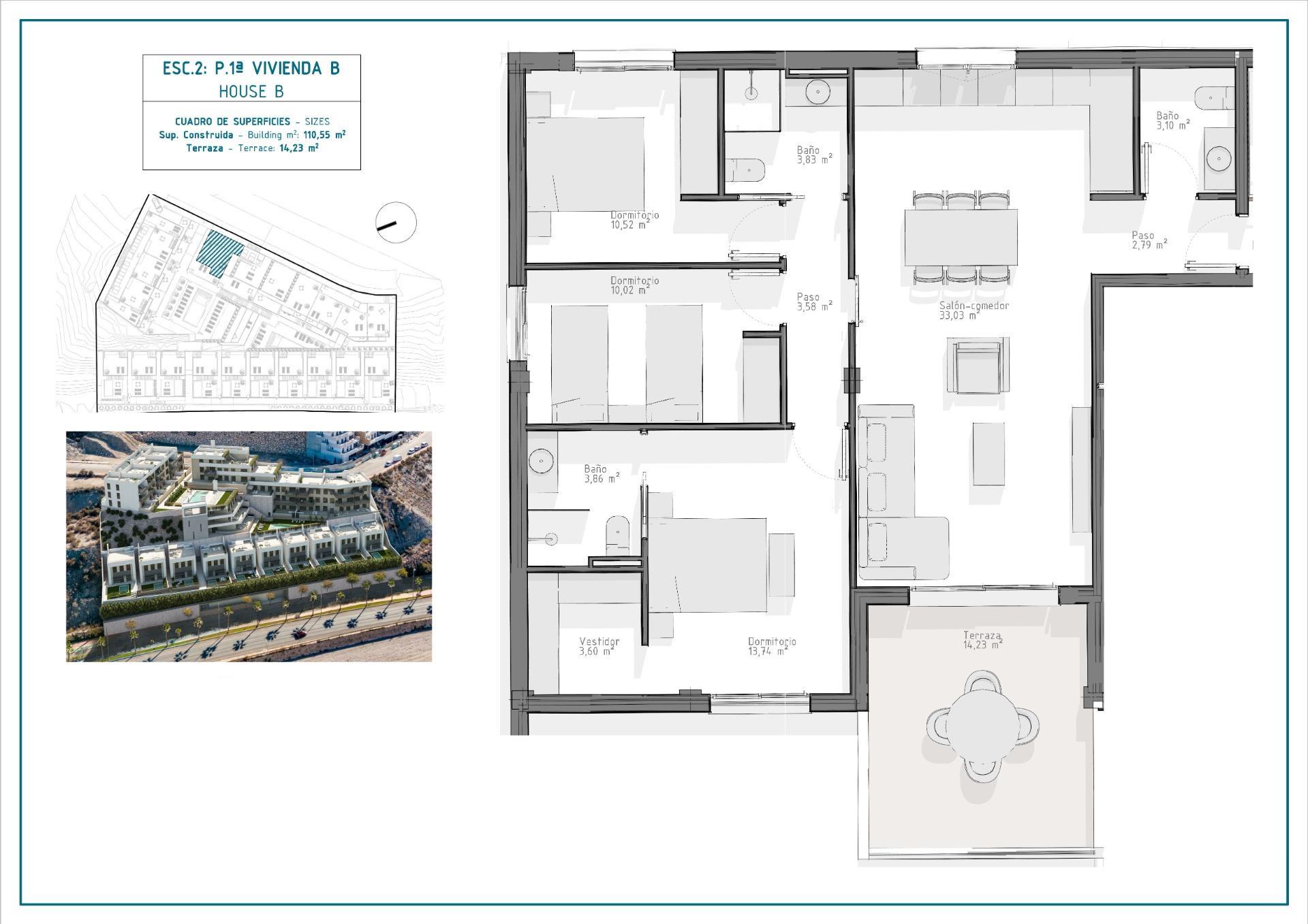 Apartamento en Aguilas