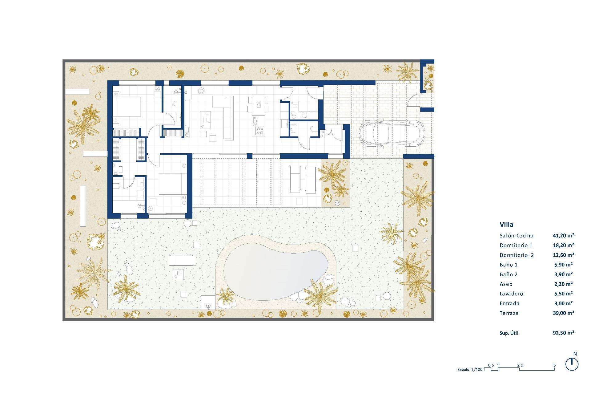 Villa en Baños y Mendigo