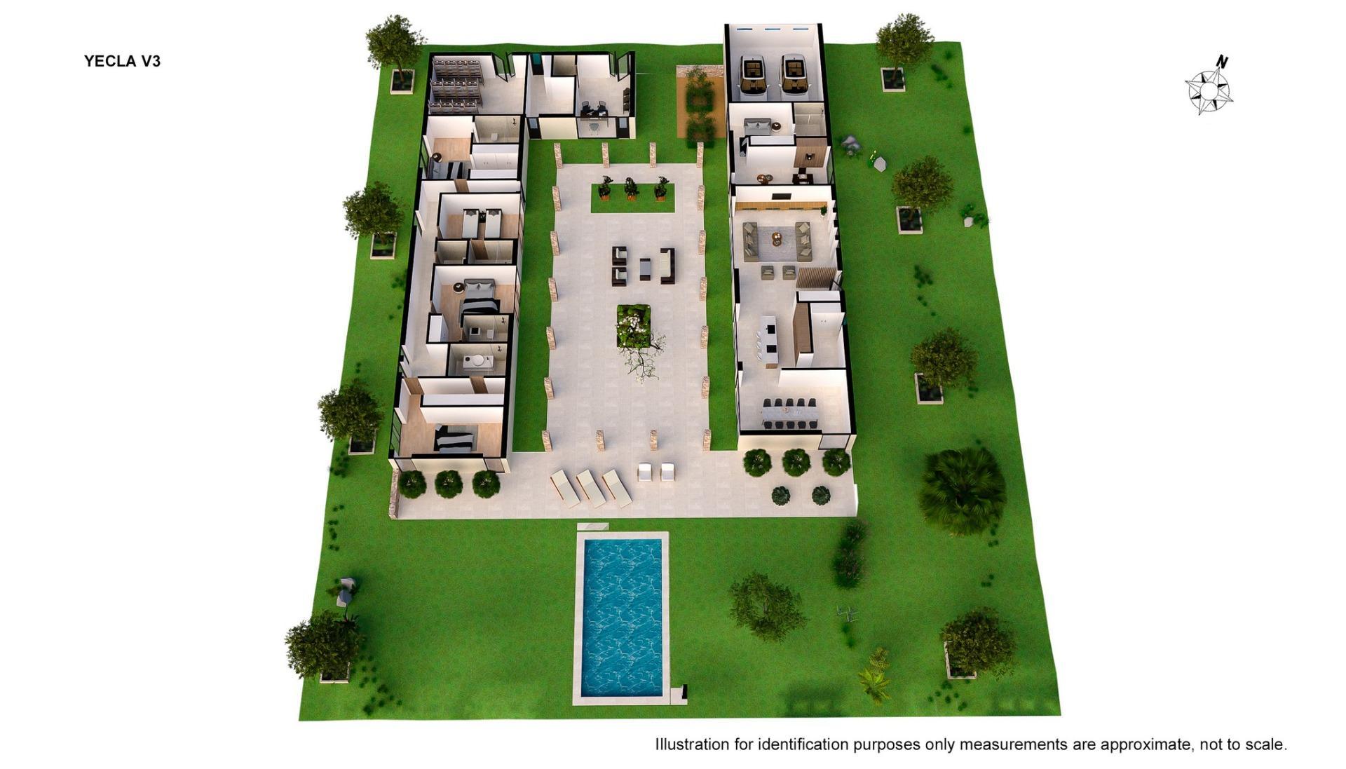 Villa en Yecla