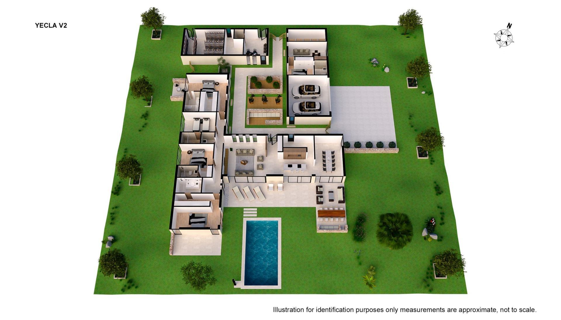 Villa en Yecla