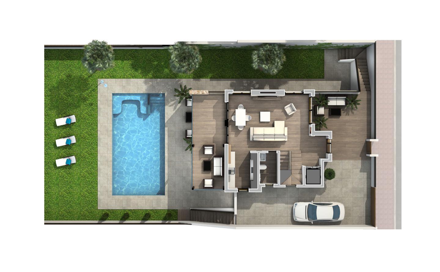 Villa en Rojales