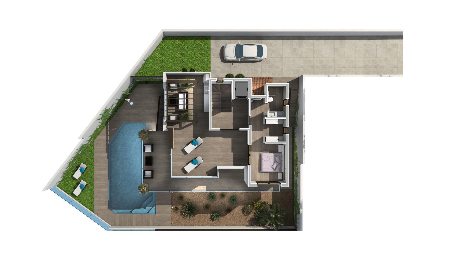 Villa en Rojales