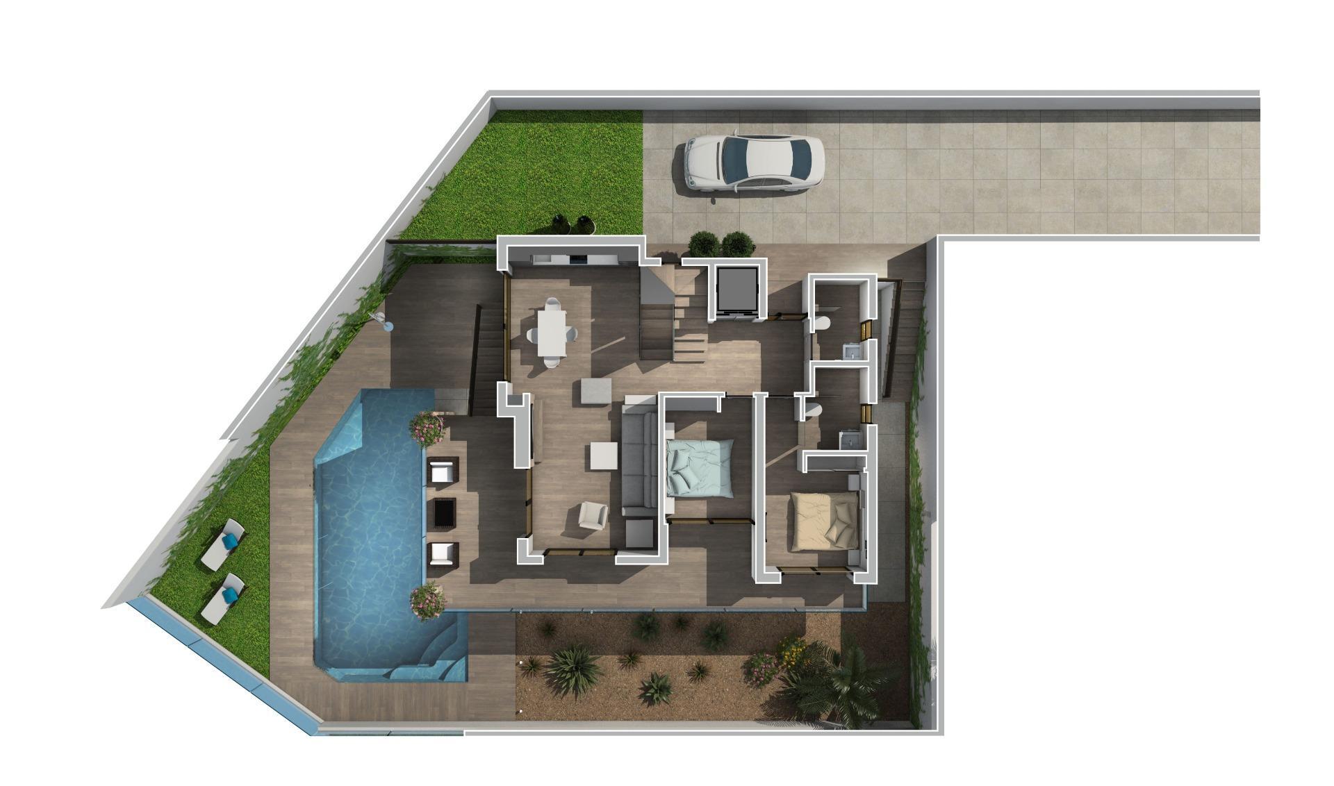 Villa en Rojales