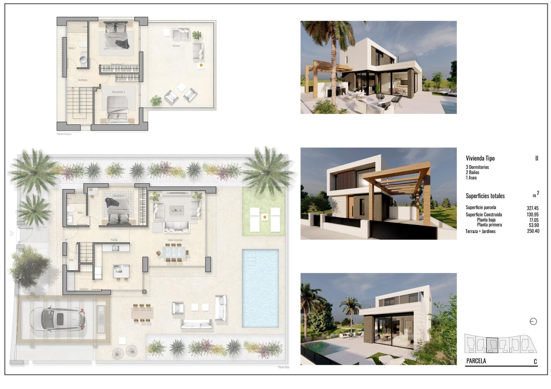 Villa en Pilar de La Horadada
