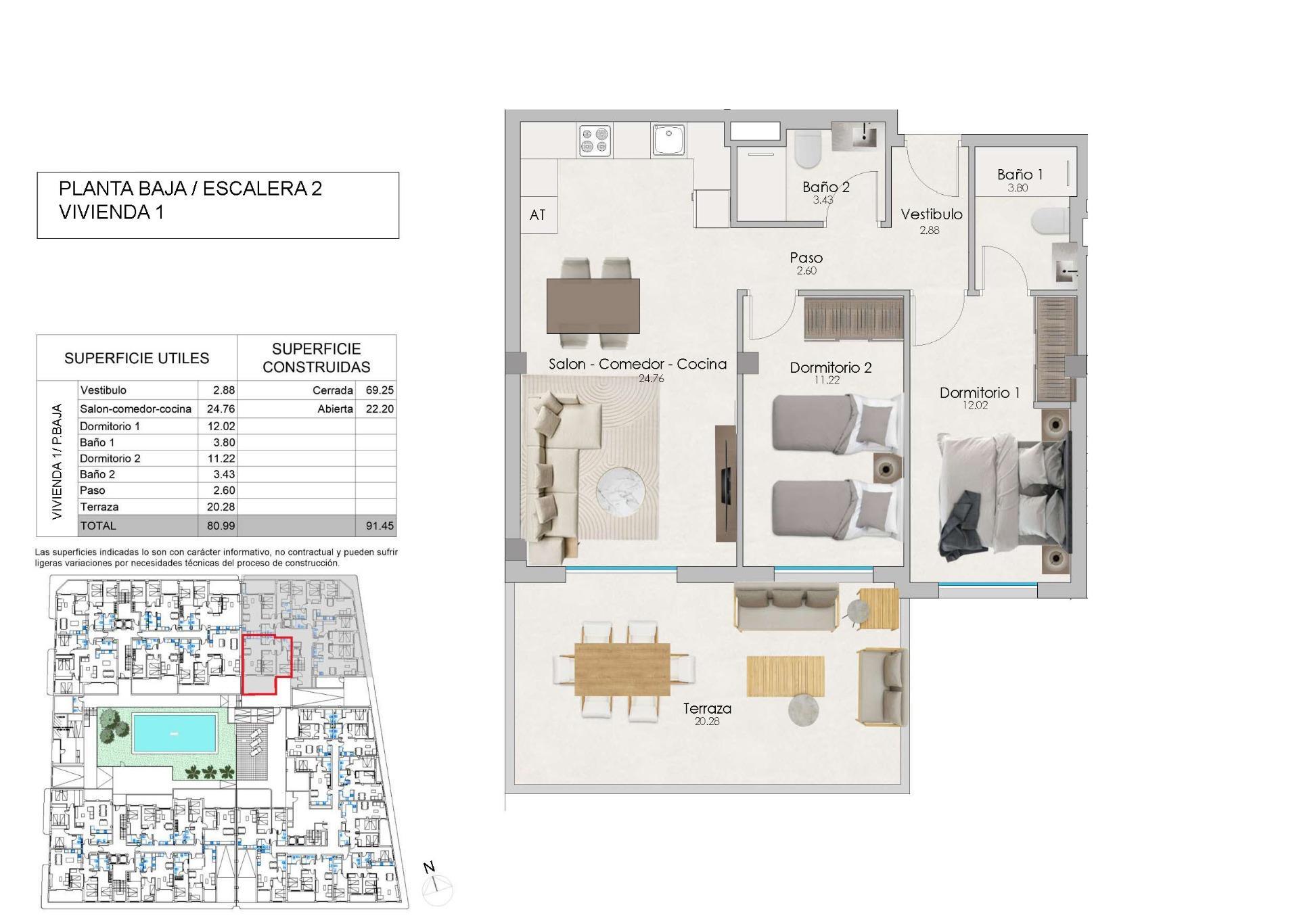 Apartamento en Santa Pola