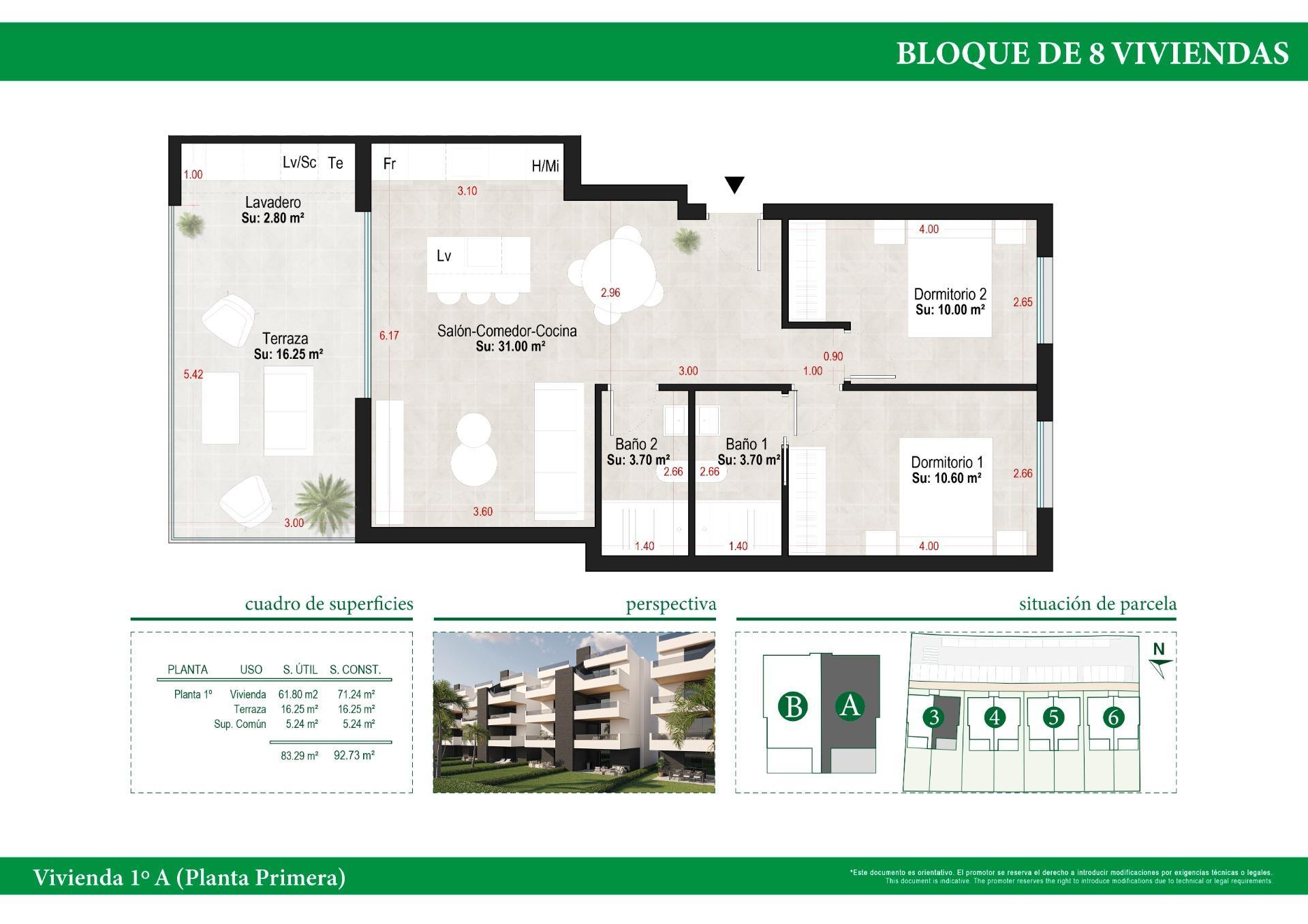 Apartamento en Alhama De Murcia