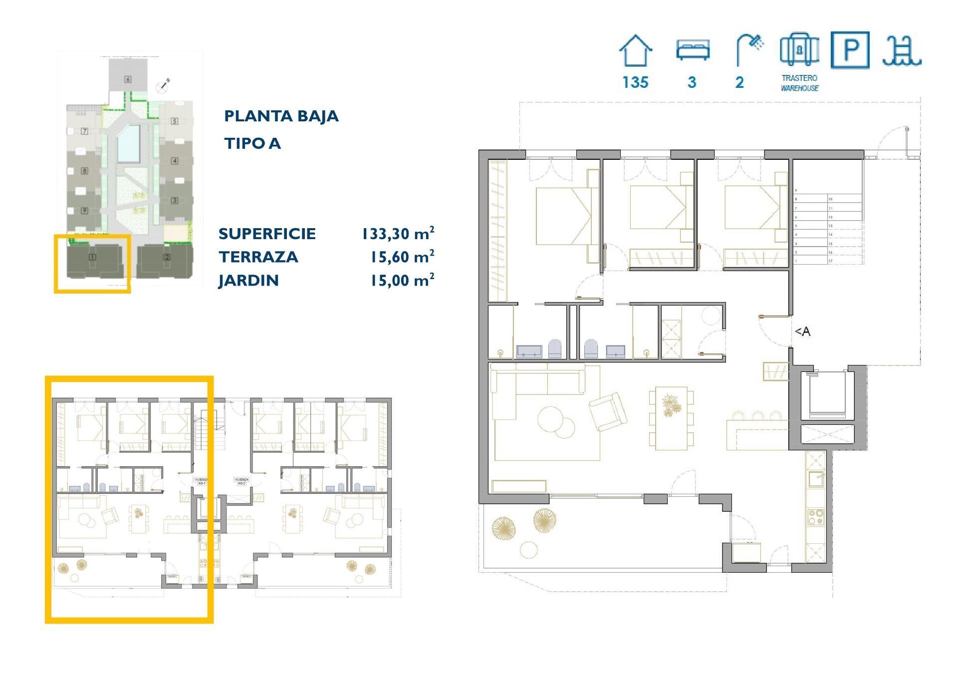 Apartamento en San Pedro del Pinatar