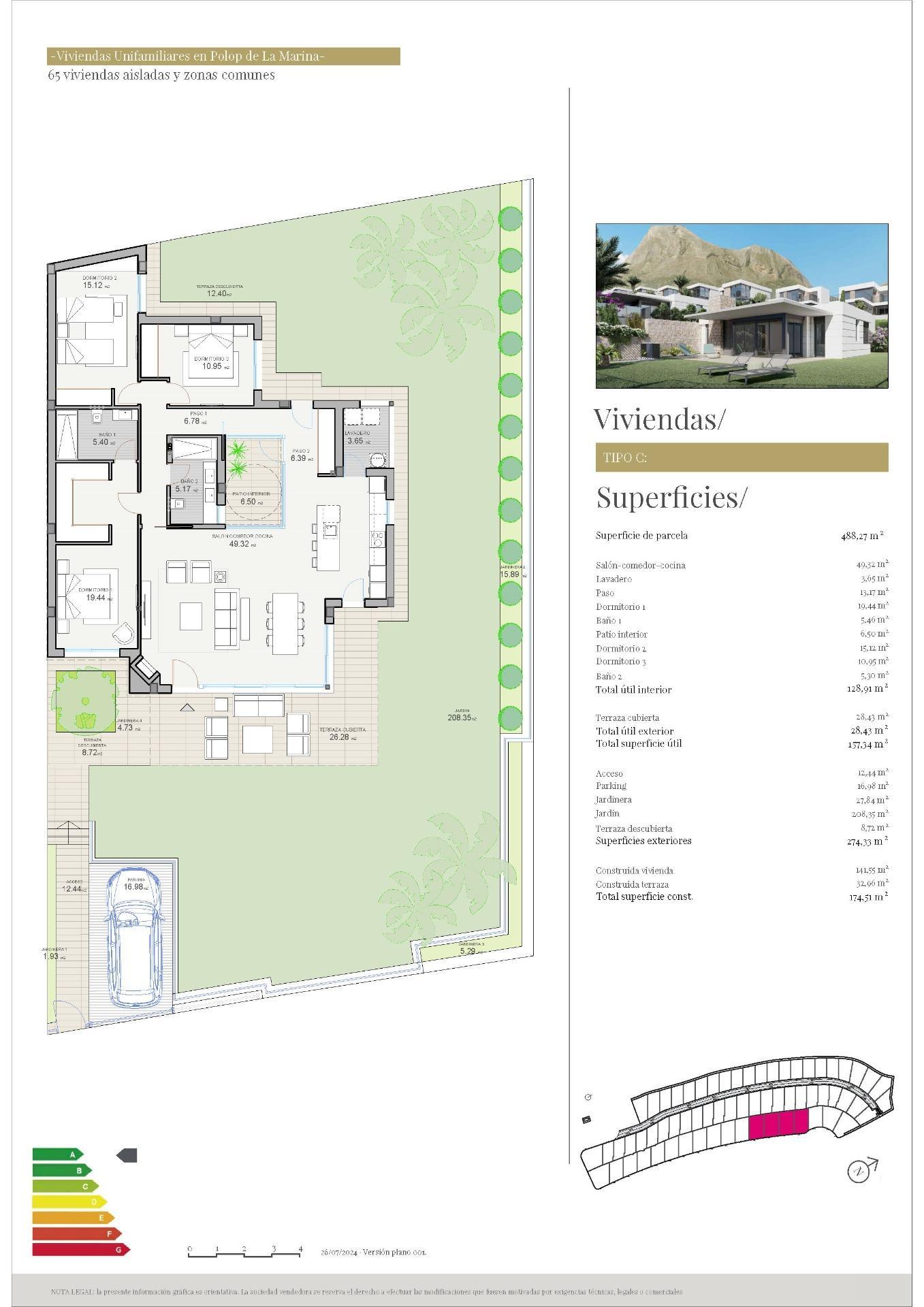 Villa en Polop