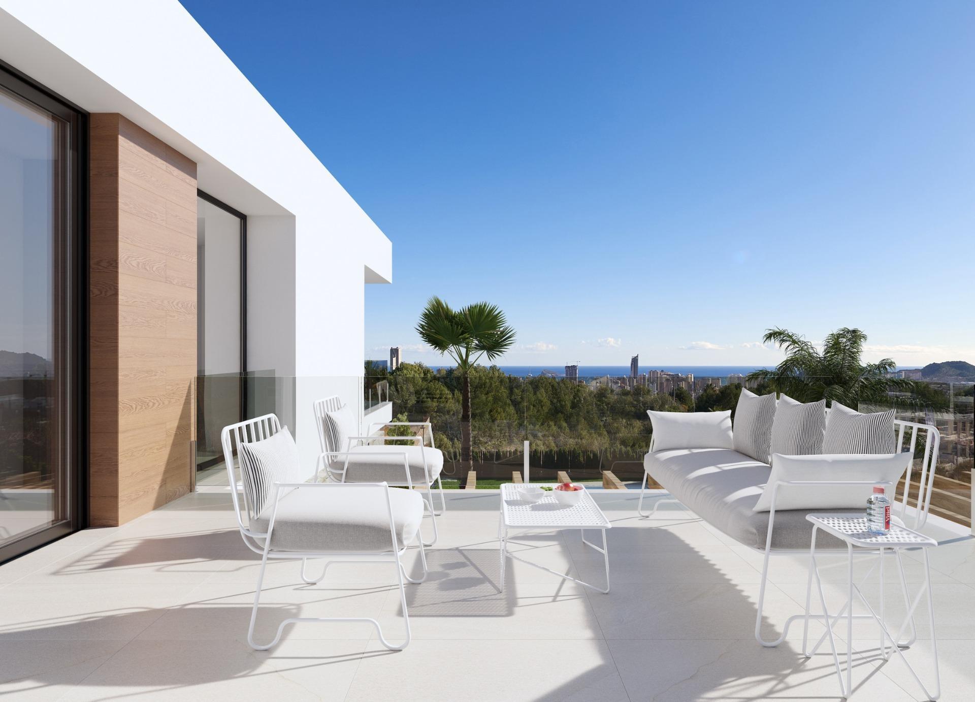 Villa Obra Nueva en Finestrat con Piscina Privada — Lujo y Tecnología