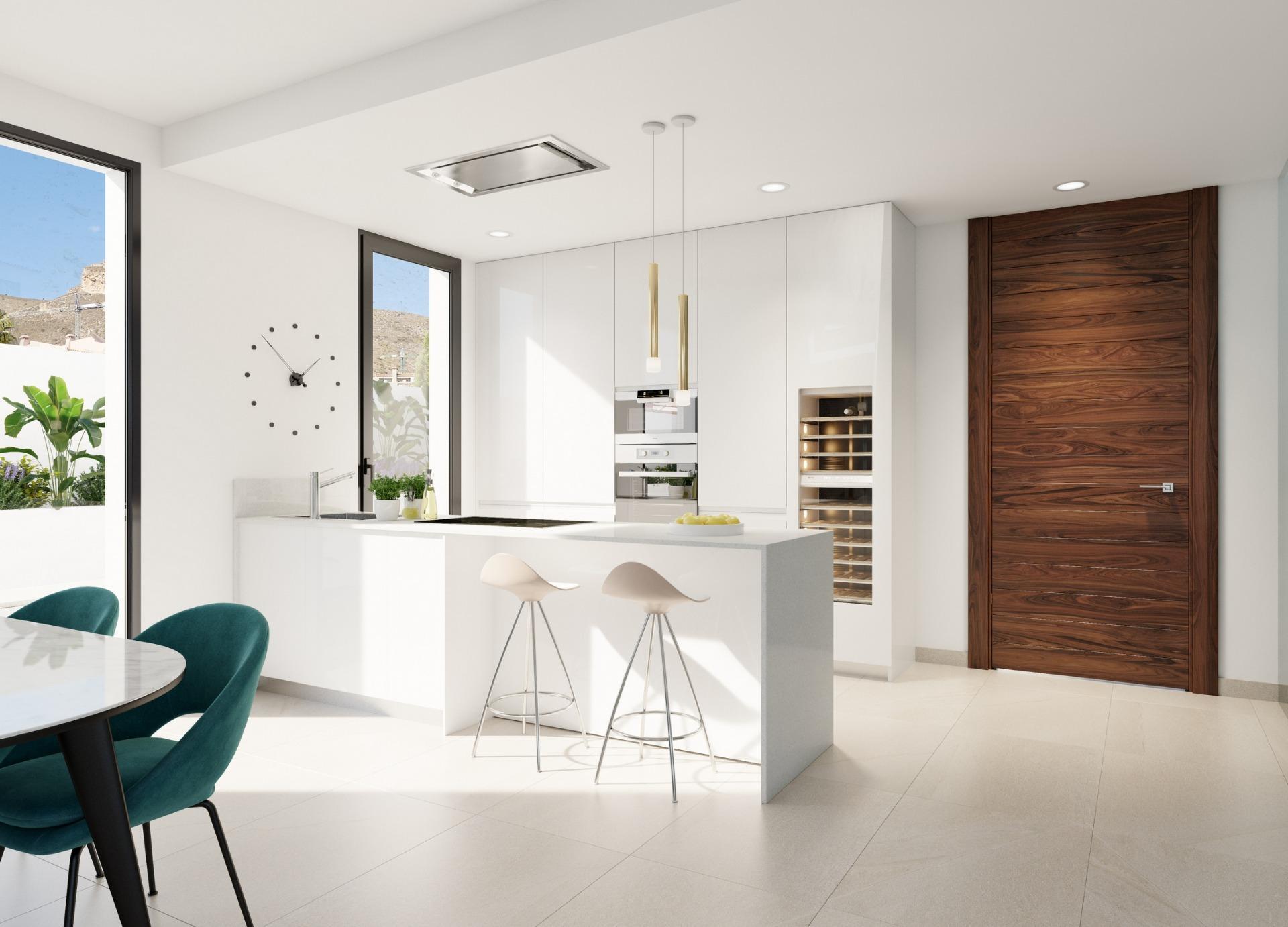 Villa Obra Nueva en Finestrat con Piscina Privada — Lujo y Tecnología