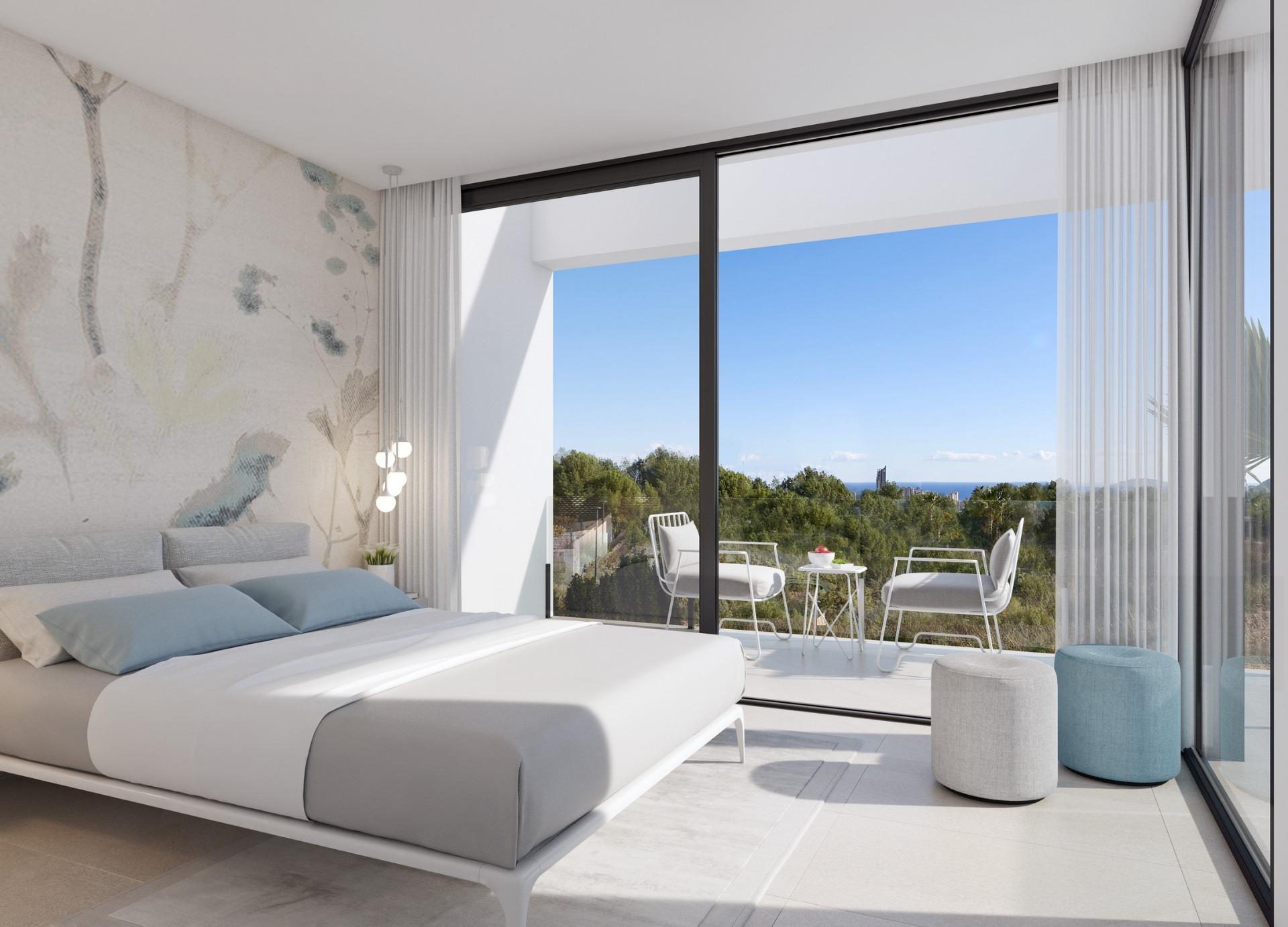 Villa Obra Nueva en Finestrat con Piscina Privada — Lujo y Tecnología