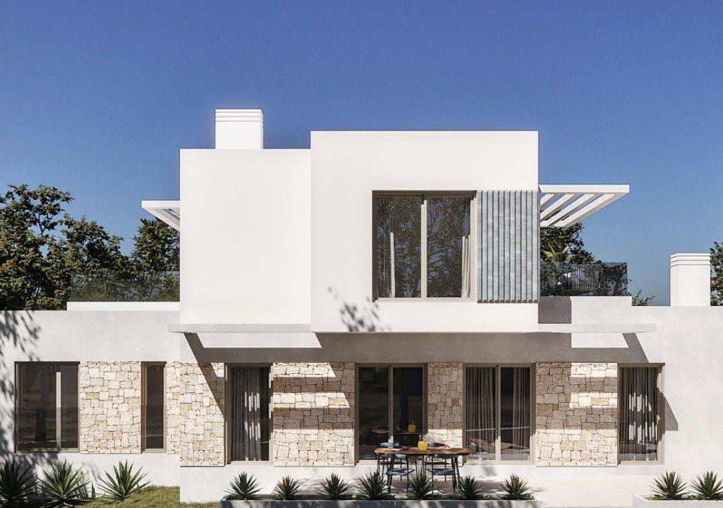 Villa obra nueva en Finestrat con piscina privada y vistas — 3 dorm.