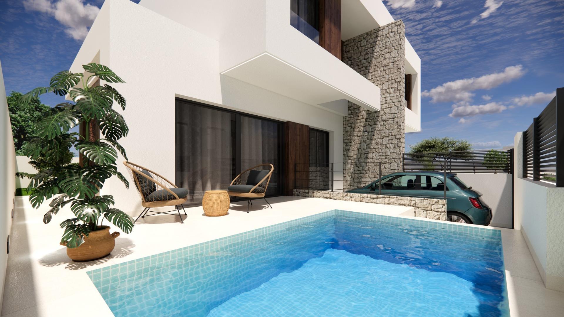 Villa Obra Nueva en Dolores con Piscina Privada — Tu Hogar Mediterráneo