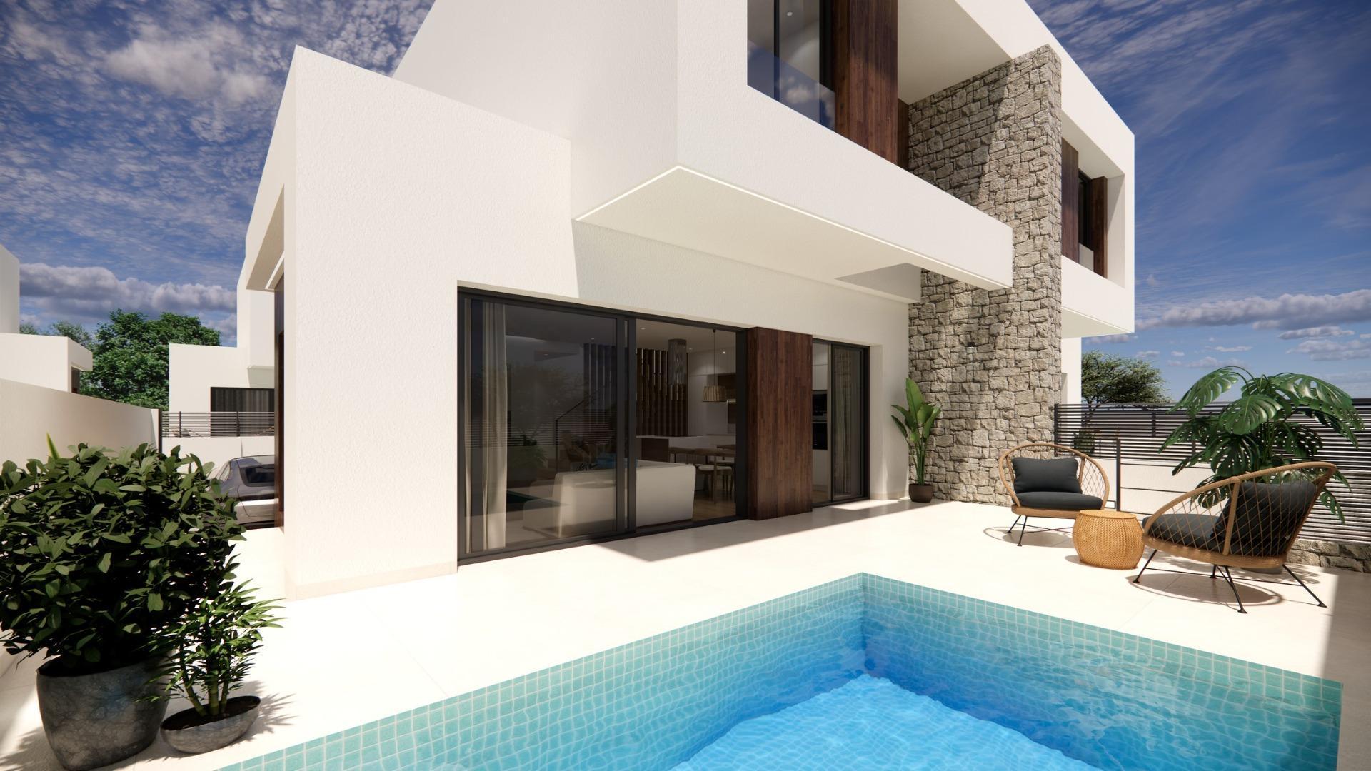 Villa Obra Nueva en Dolores con Piscina Privada — Tu Hogar Mediterráneo