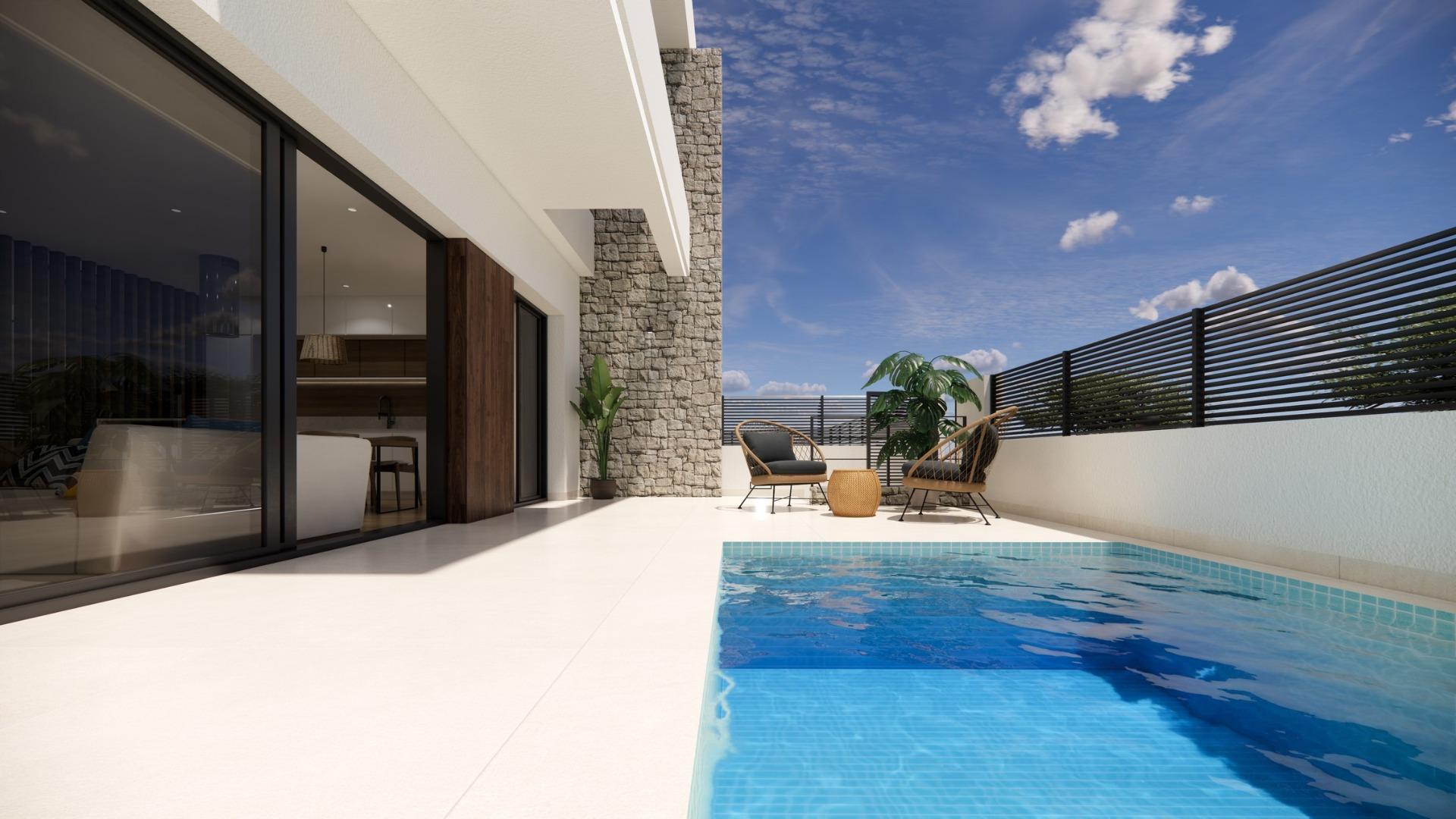 Villa Obra Nueva en Dolores con Piscina Privada — Tu Hogar Mediterráneo