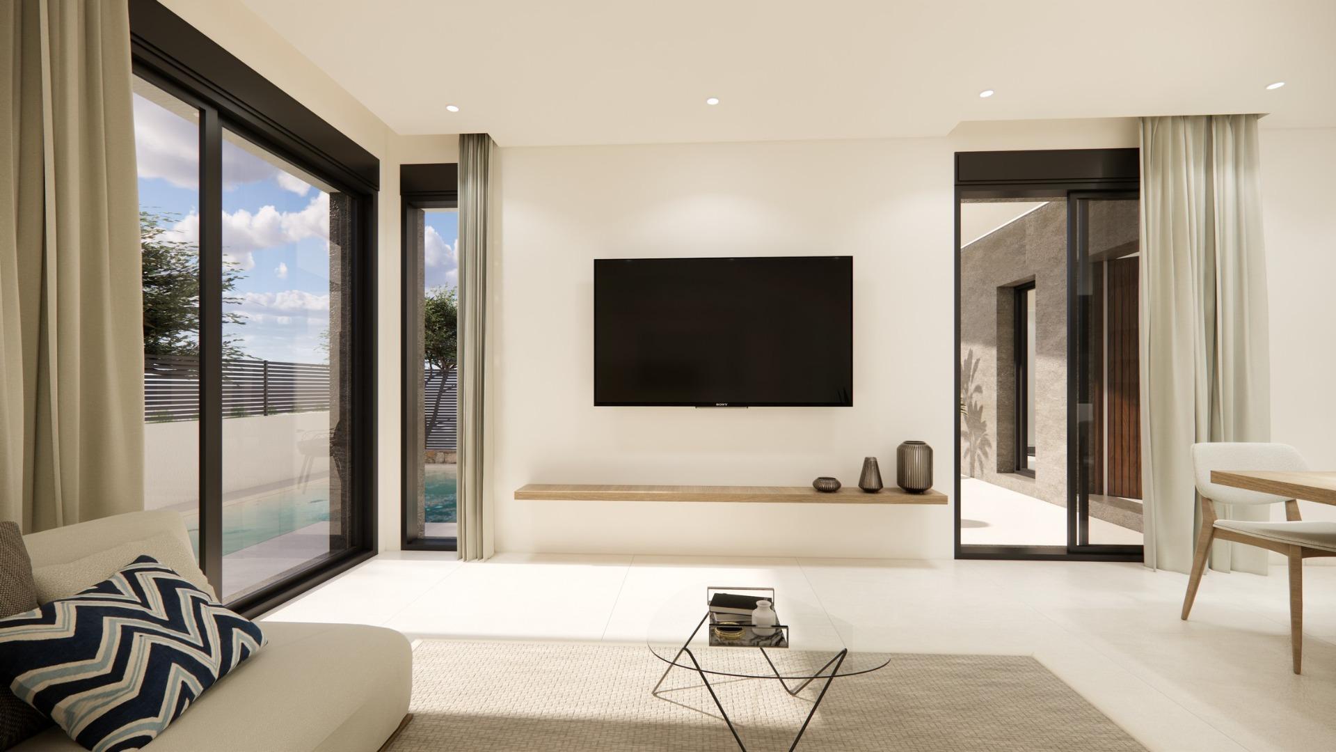 Obra Nueva: Piso con Piscina Privada en Dolores, Alicante — 3 Dorm.