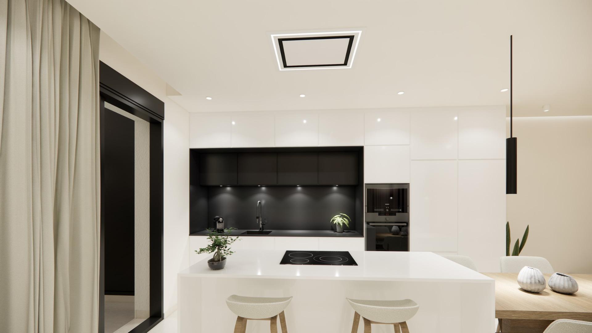 Obra Nueva: Piso con Piscina Privada en Dolores, Alicante — 3 Dorm.