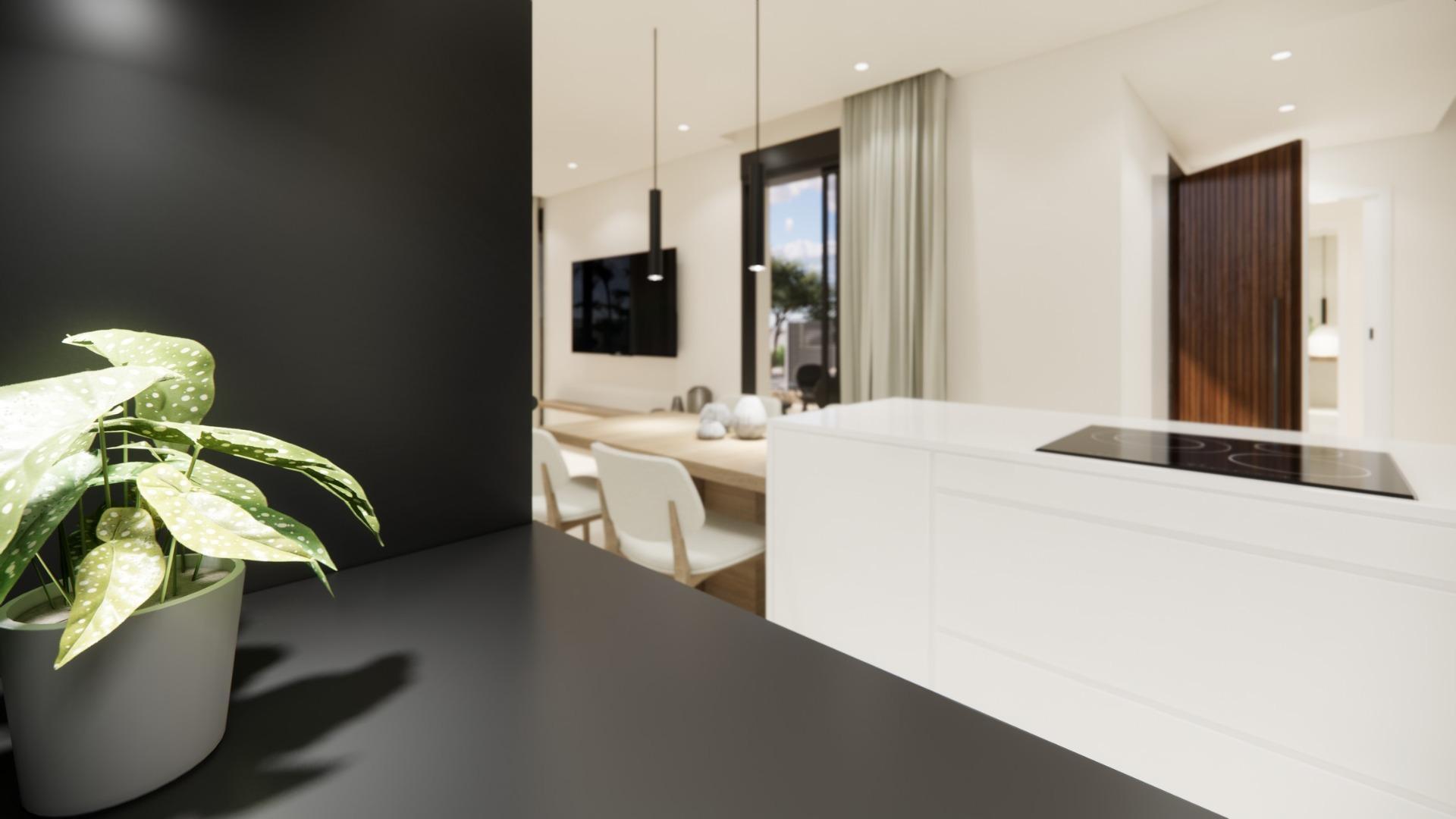 Obra Nueva: Piso con Piscina Privada en Dolores, Alicante — 3 Dorm.