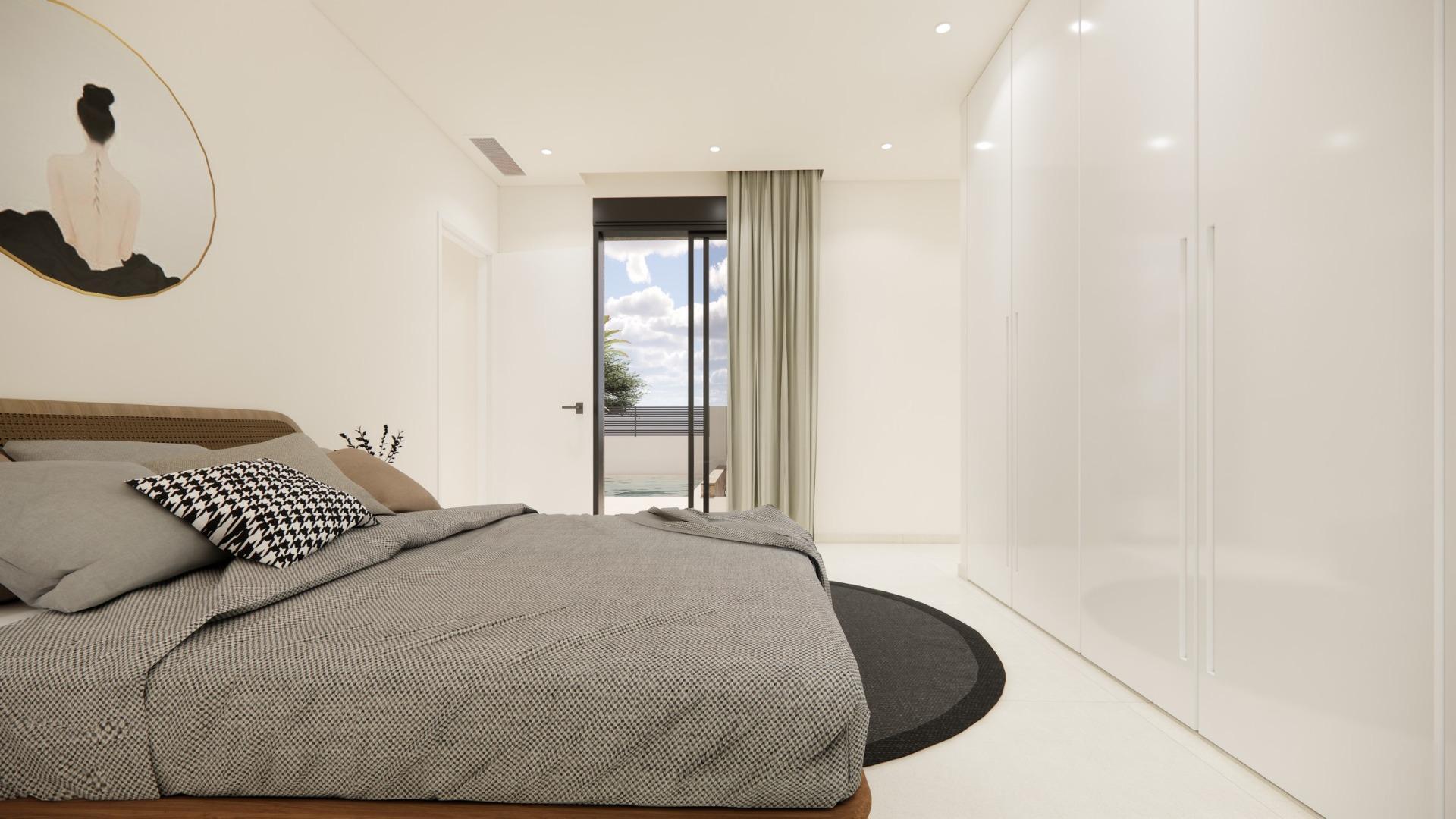 Obra Nueva: Piso con Piscina Privada en Dolores, Alicante — 3 Dorm.
