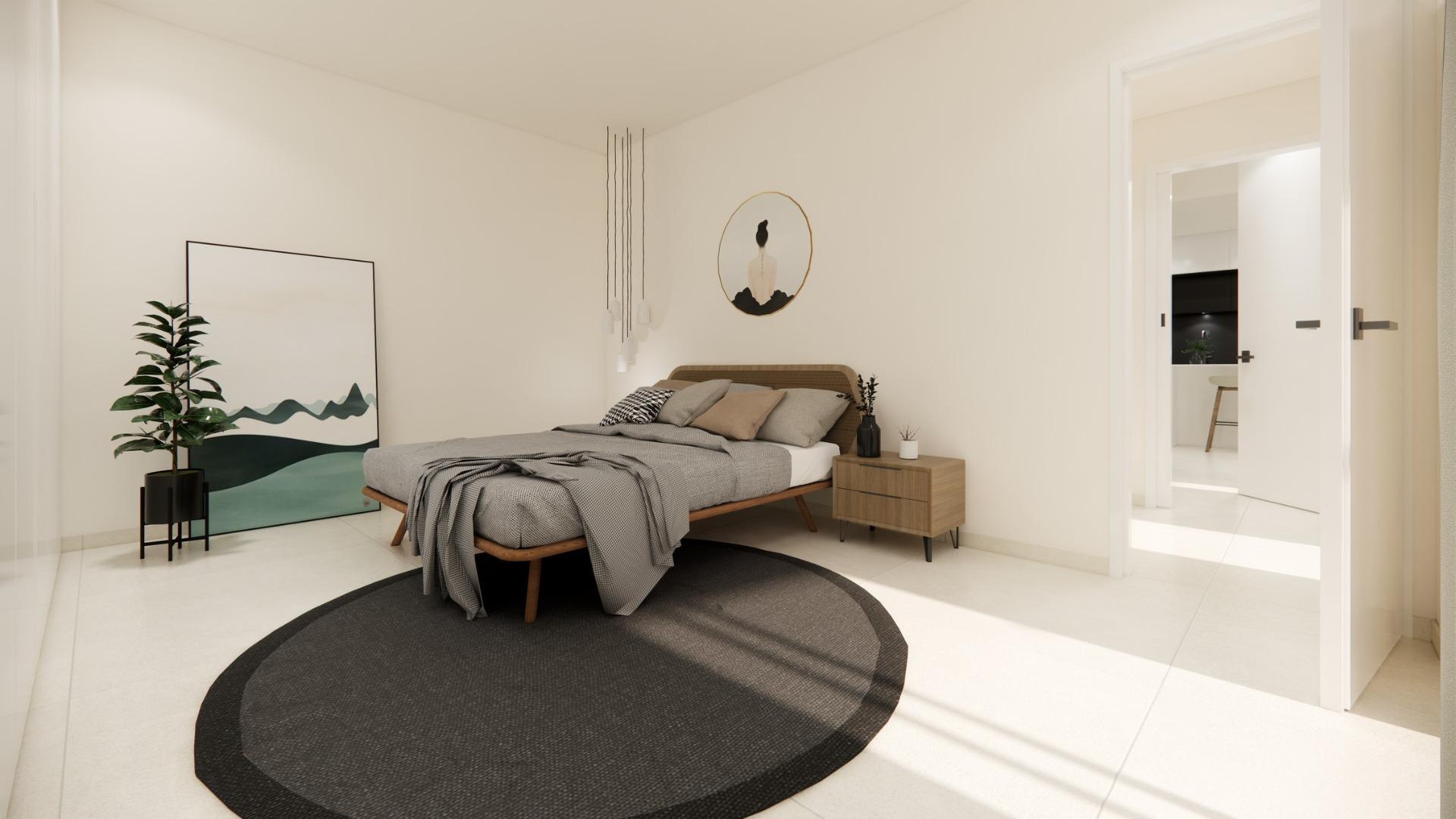 Obra Nueva: Piso con Piscina Privada en Dolores, Alicante — 3 Dorm.