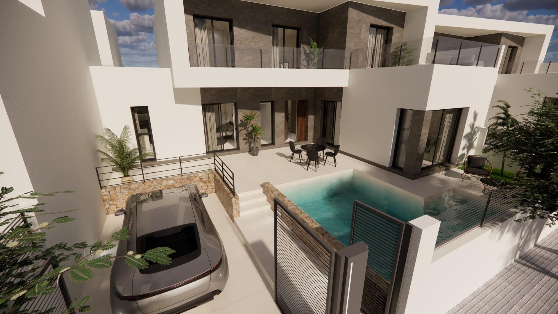 Obra Nueva: Piso con Piscina Privada en Dolores, Alicante — 3 Dorm.