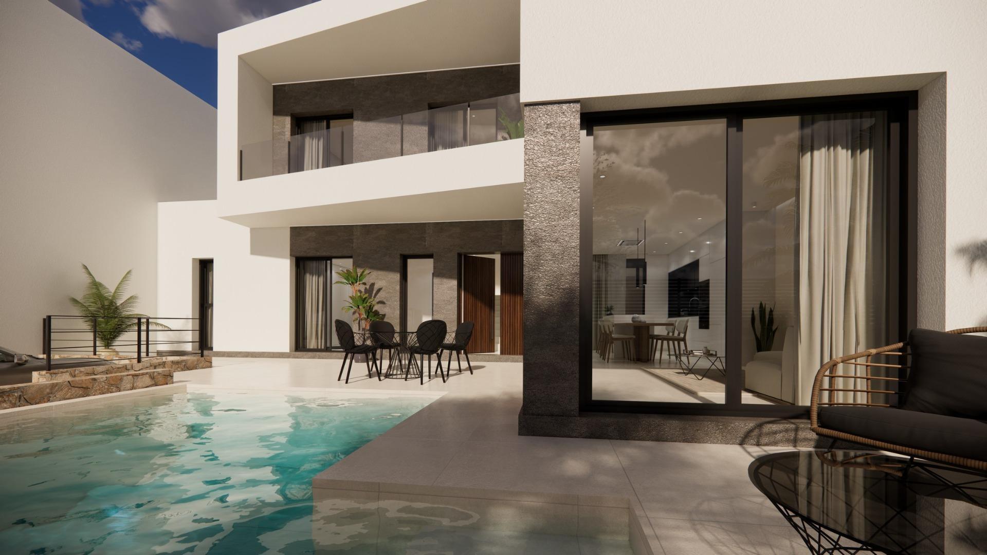 Obra Nueva: Piso con Piscina Privada en Dolores, Alicante — 3 Dorm.