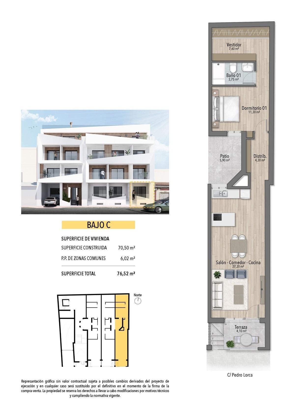Apartamento Obra Nueva con Piscina Privada a 250m Playa El Cura, Torrevieja