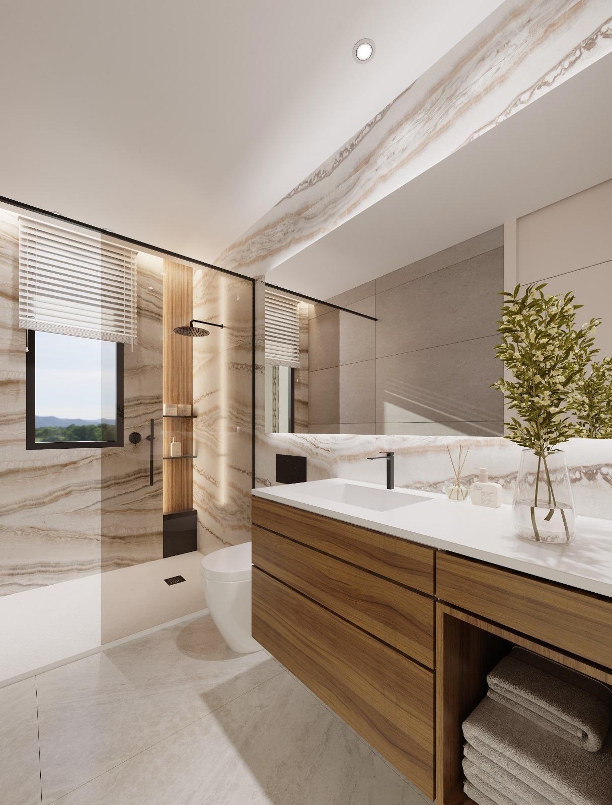 Villa obra nueva con piscina en Los Alcázares — 3 dorm.