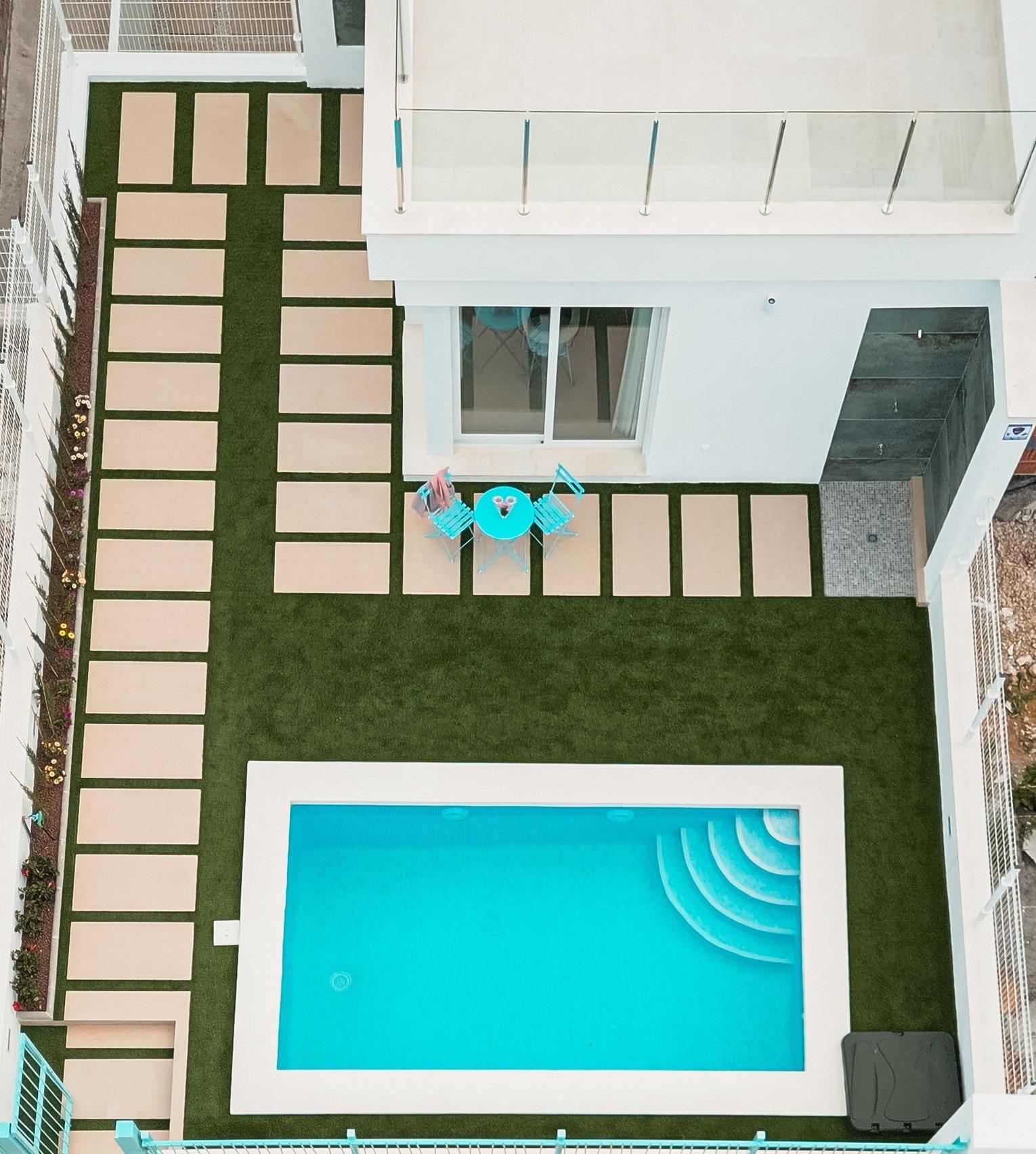 Villa Obra Nueva con Piscina Privada en Los Alcázares — 3 Dorm.