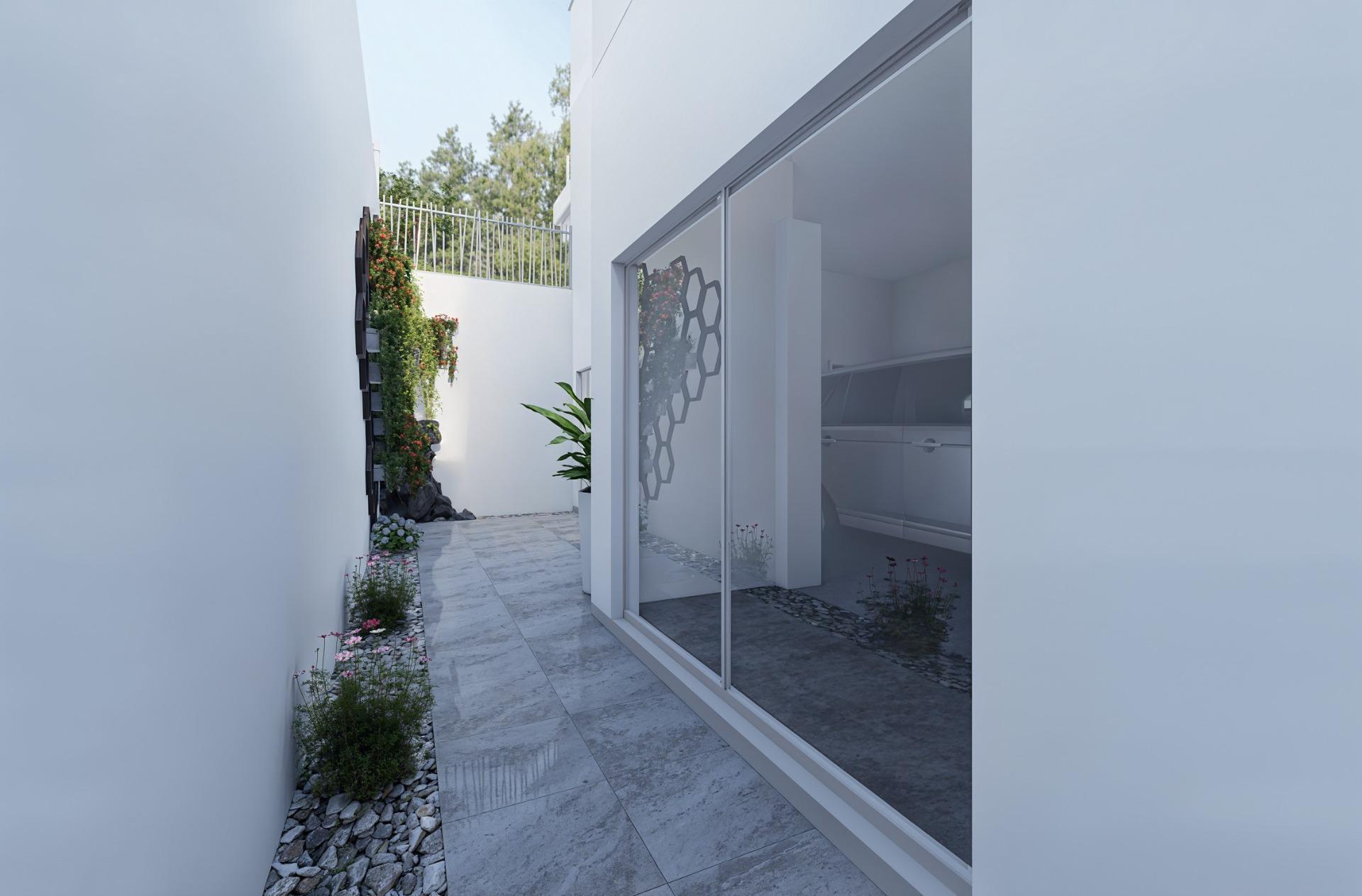 Villa Obra Nueva con Piscina Privada en Los Alcázares — 3 Dorm.