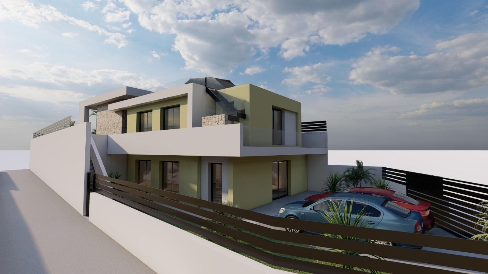 Villa Obra Nueva con Piscina Privada en Los Balcones, Torrevieja — 3 Dorm.