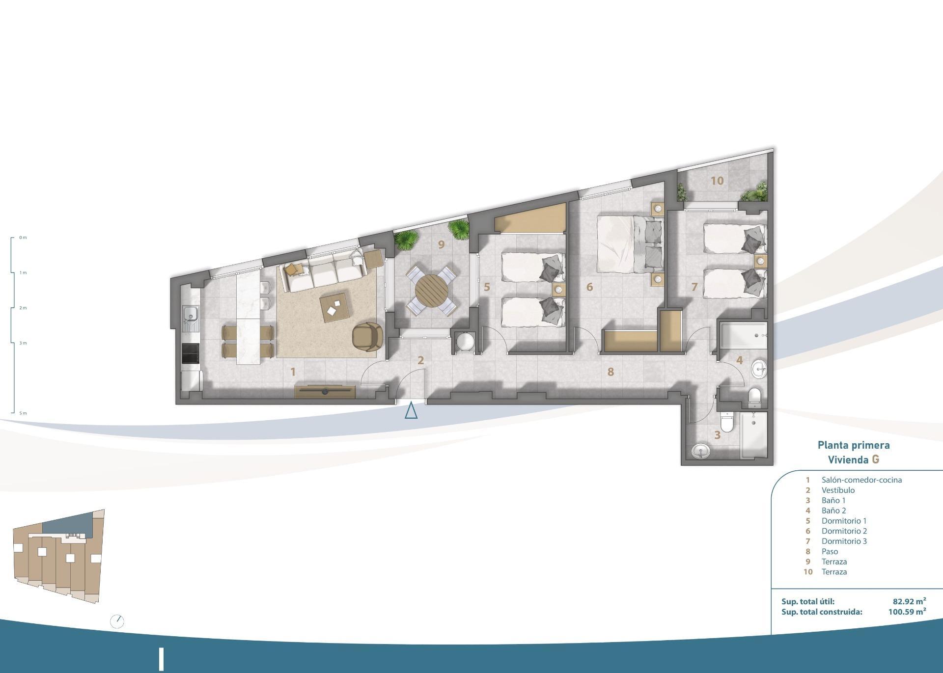 Apartamento en San Pedro del Pinatar