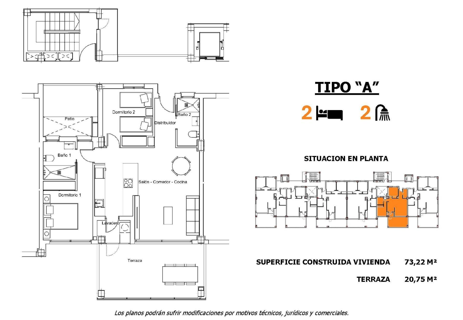 Apartamento en San Miguel de Salinas
