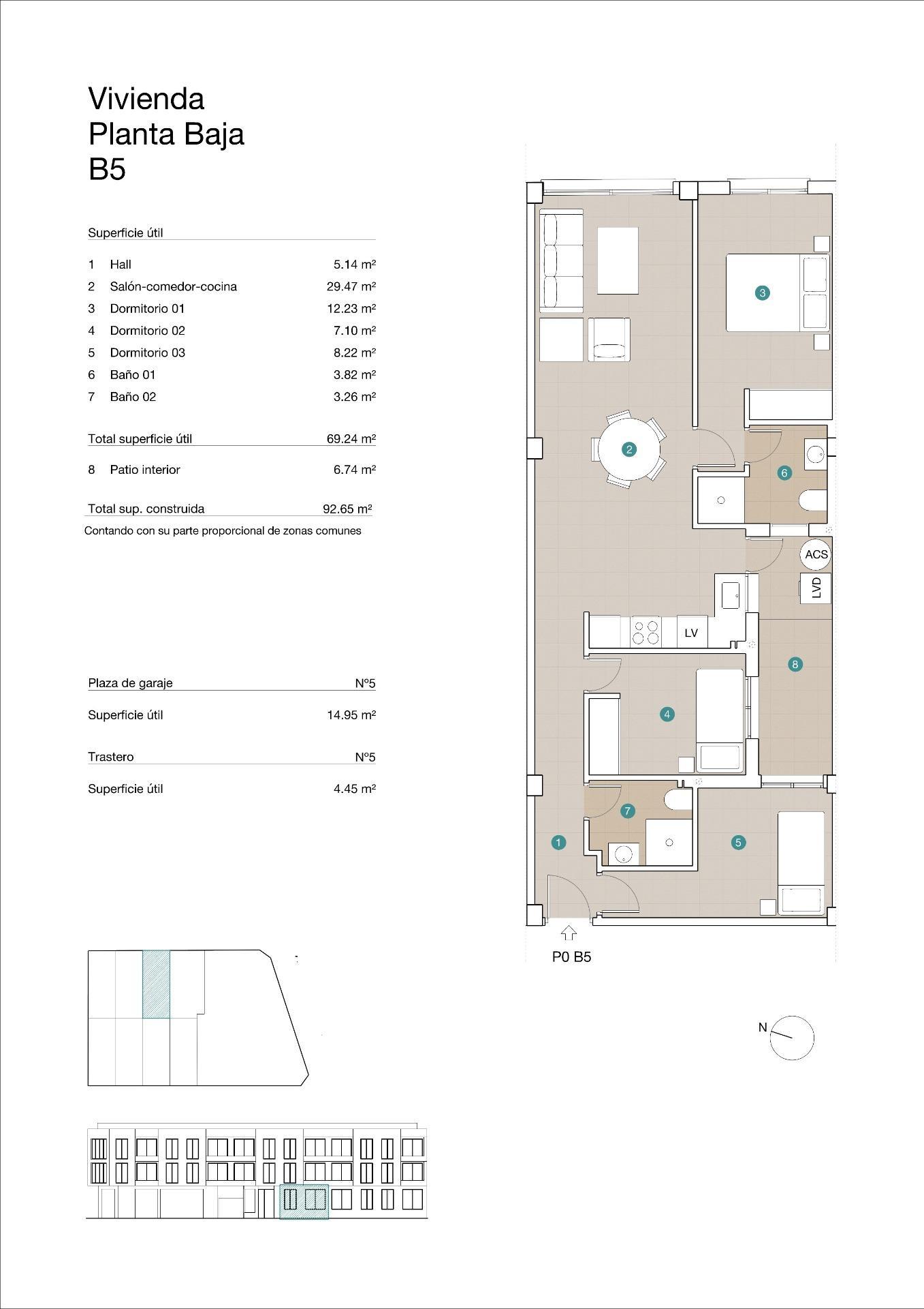 Apartamento en Jacarilla