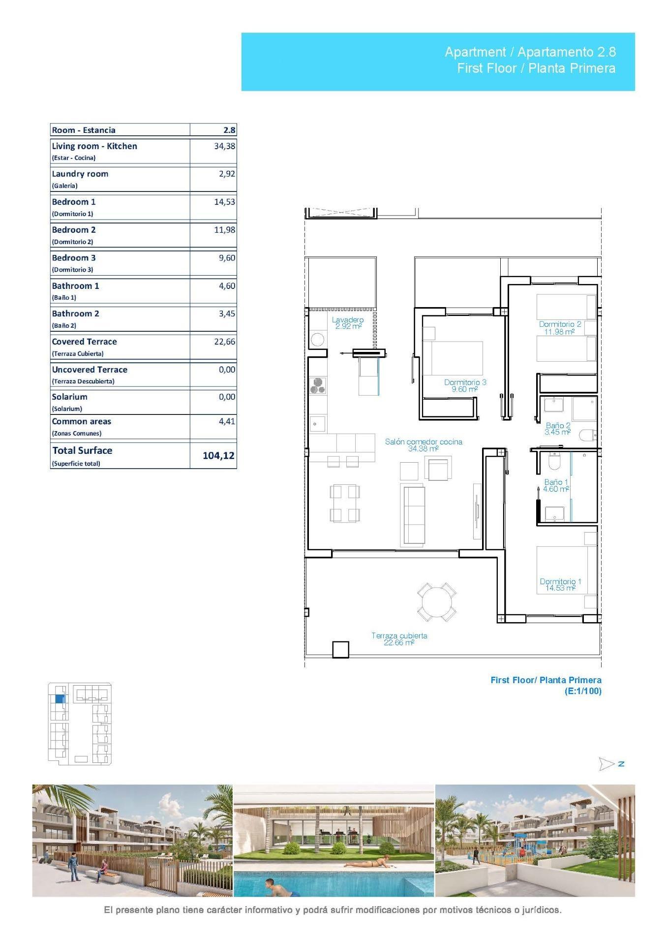Apartamento en Pilar de La Horadada