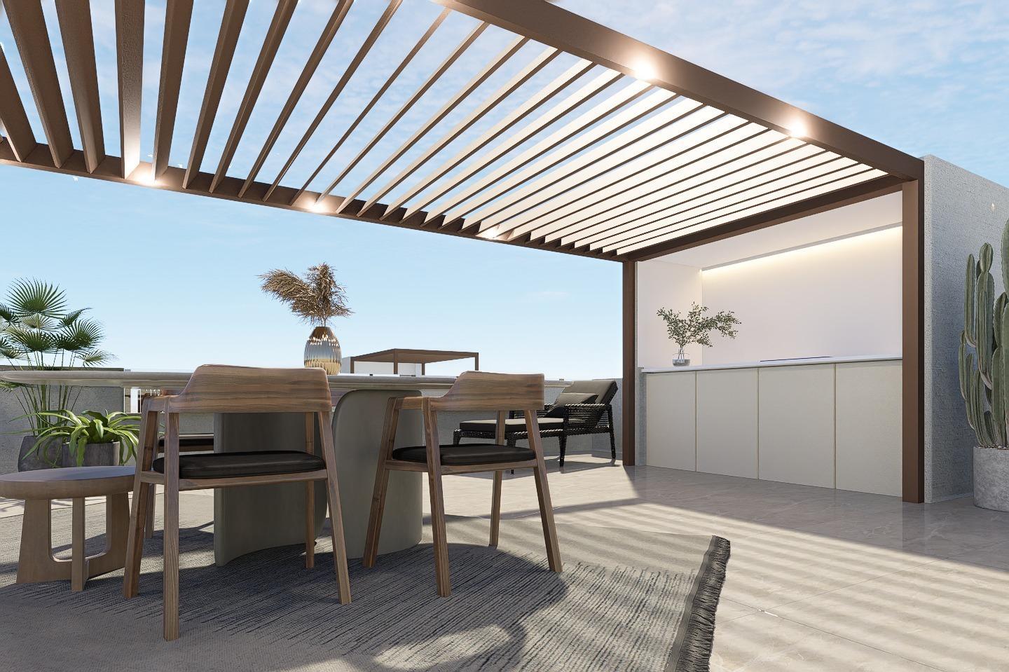 Chalet Obra Nueva con Piscina Privada en Pilar de la Horadada — 3 Dorm.