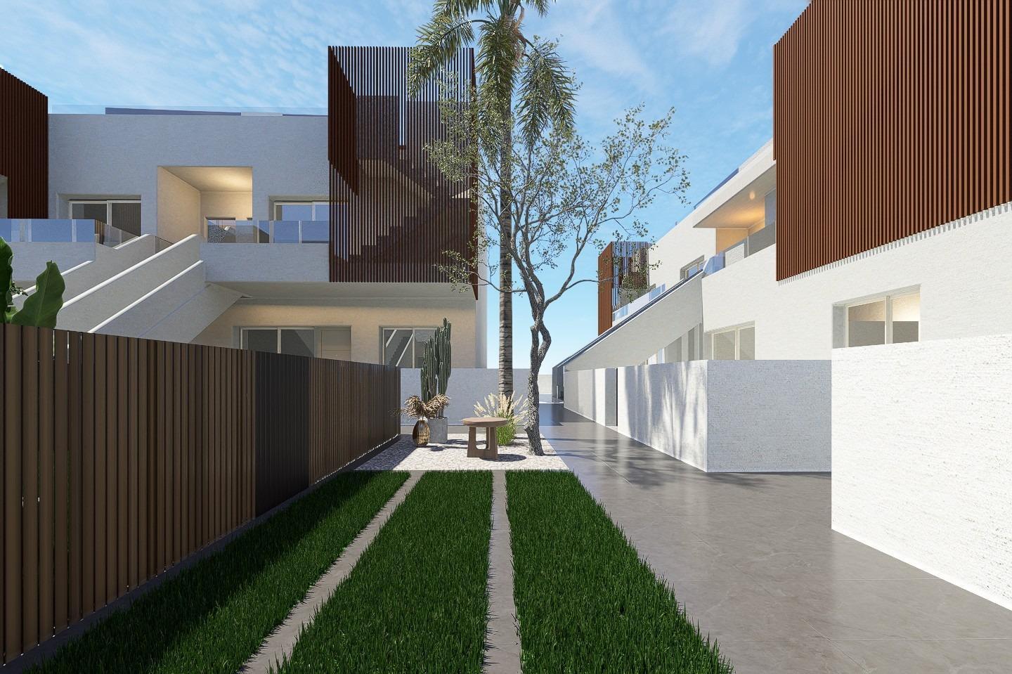 Chalet Obra Nueva con Piscina Privada en Pilar de la Horadada — 3 Dorm.