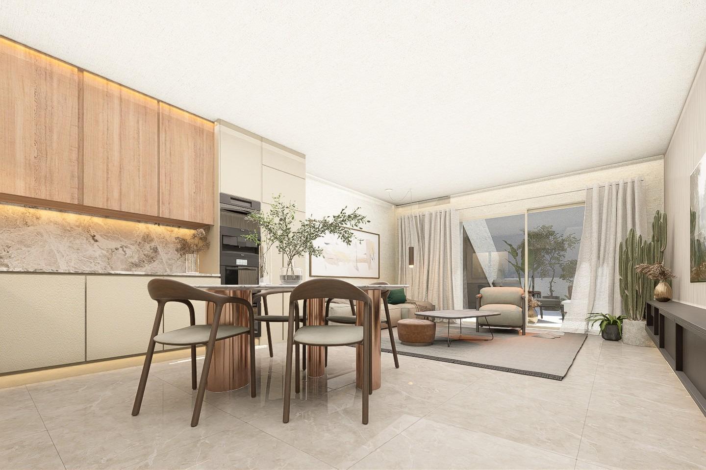 Chalet Obra Nueva con Piscina Privada en Pilar de la Horadada — 3 Dorm.