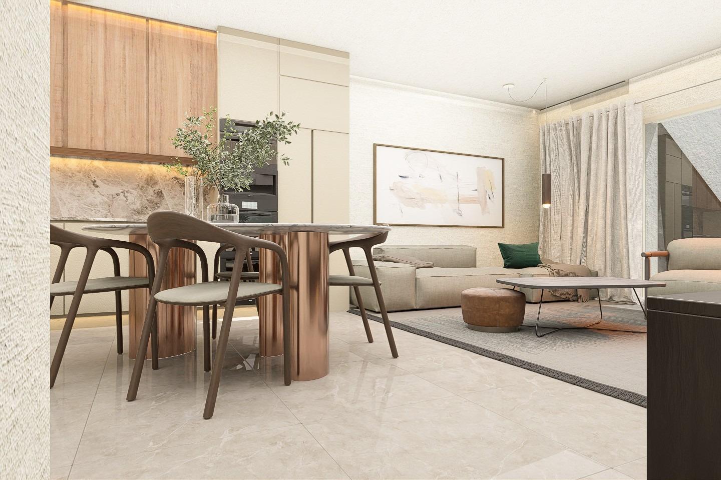 Chalet Obra Nueva con Piscina Privada en Pilar de la Horadada — 3 Dorm.