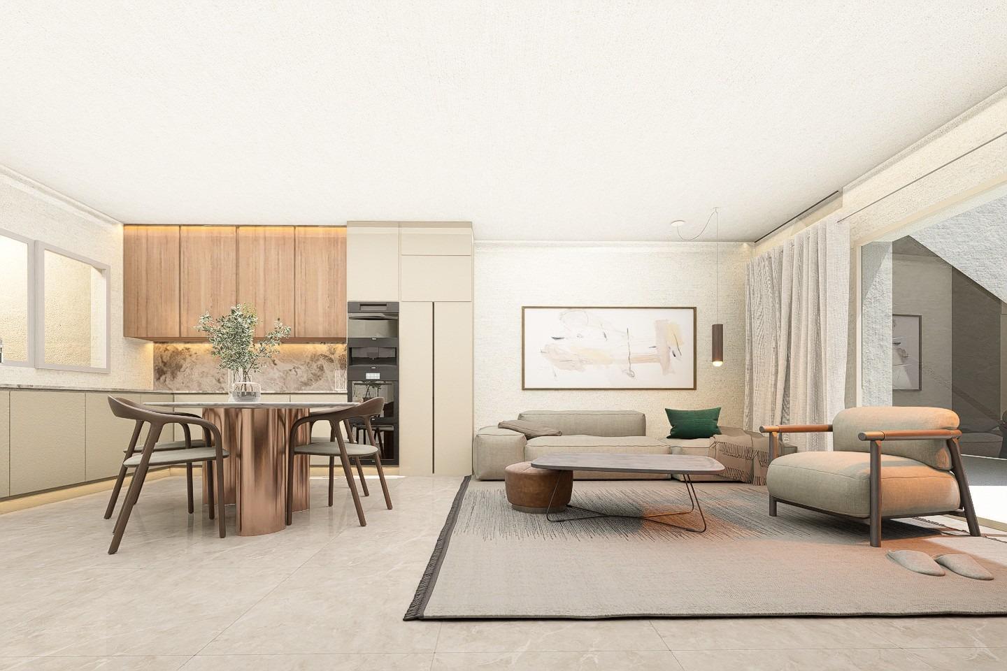 Chalet Obra Nueva con Piscina Privada en Pilar de la Horadada — 3 Dorm.