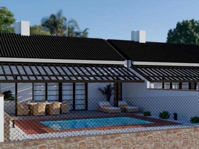 Casa Adosada con Piscina Privada en Sucina (Murcia) — Obra Nueva