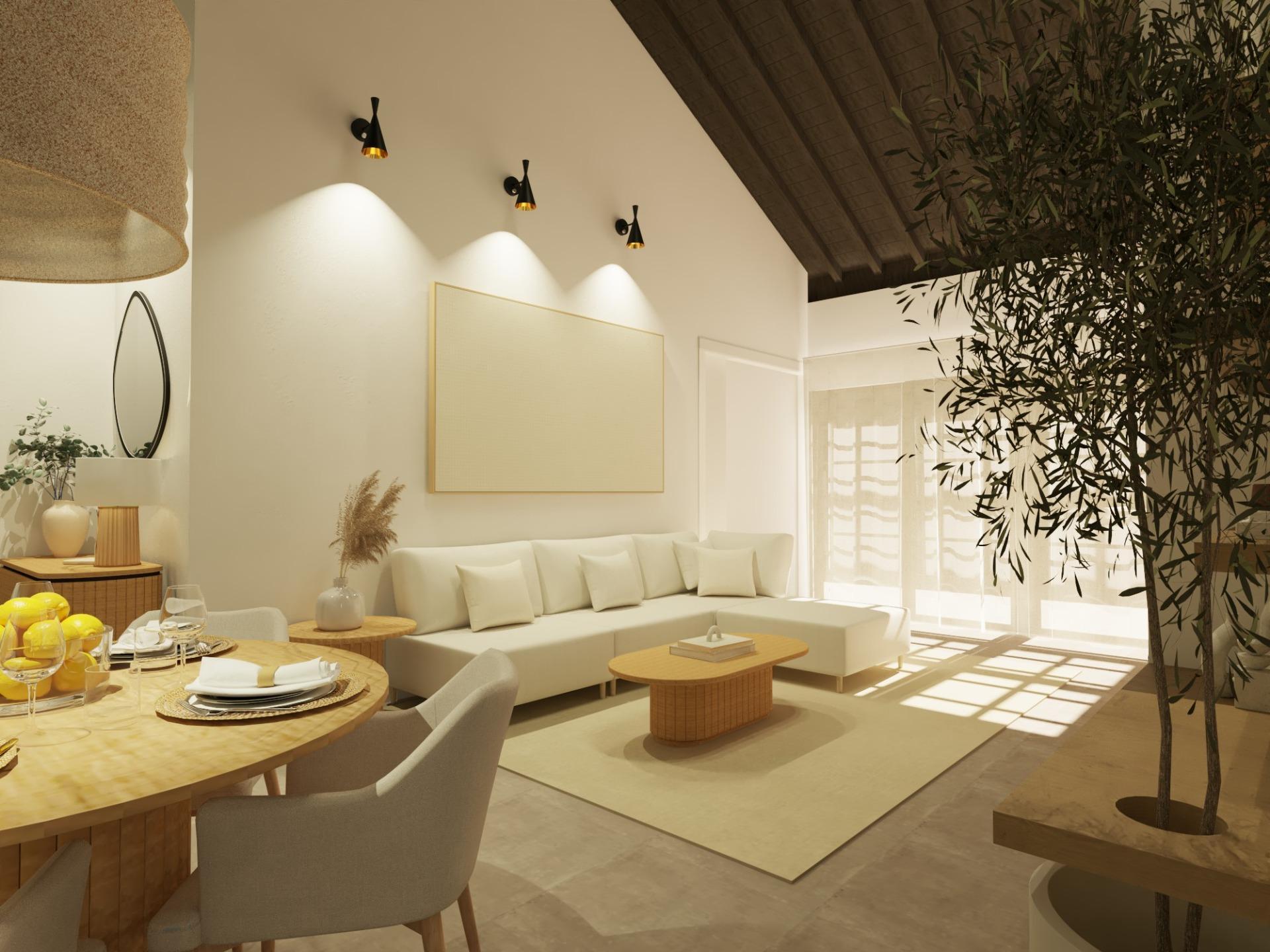 Casa Adosada con Piscina Privada en Sucina (Murcia) — Obra Nueva