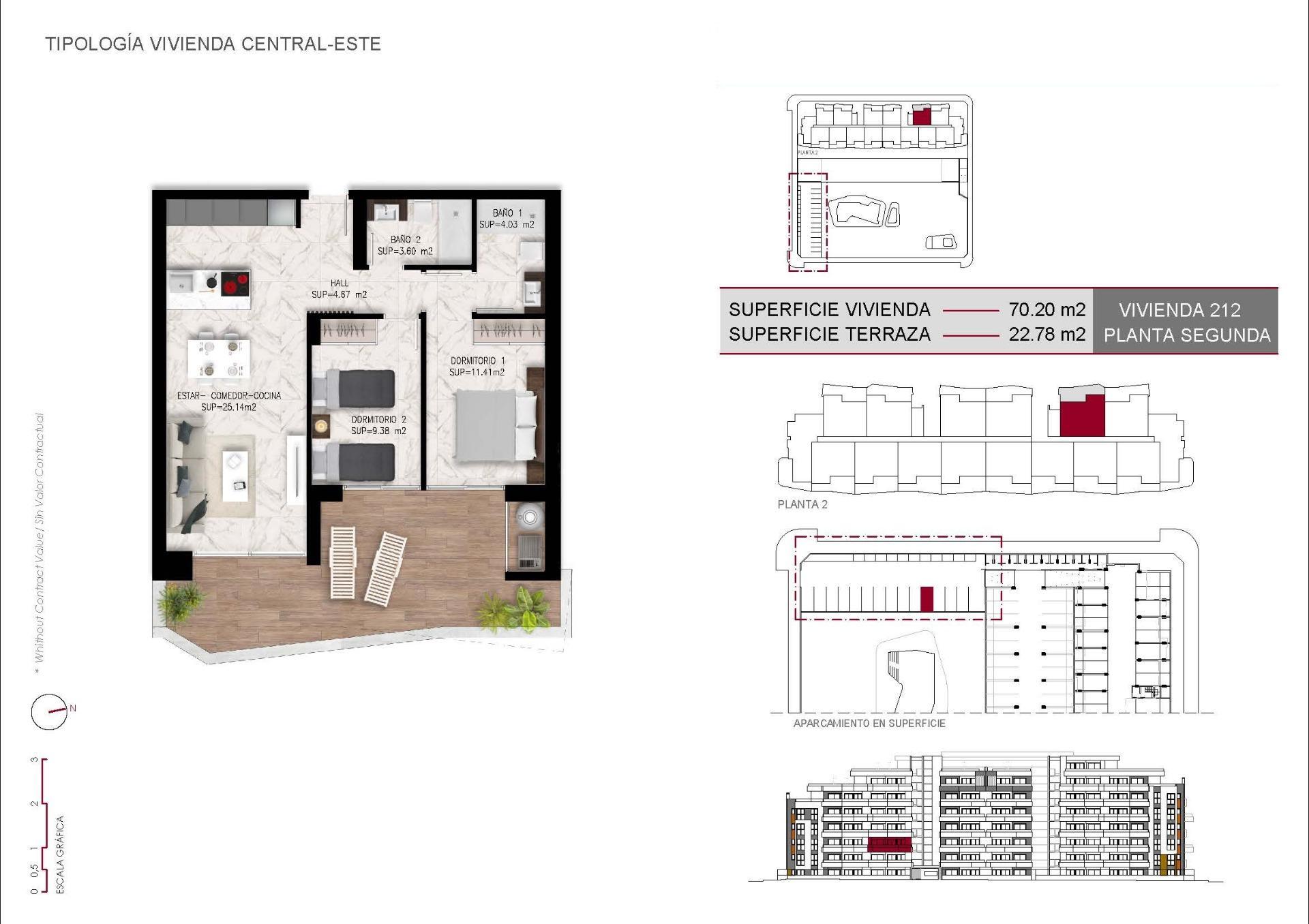 Apartamento en San Miguel de Salinas
