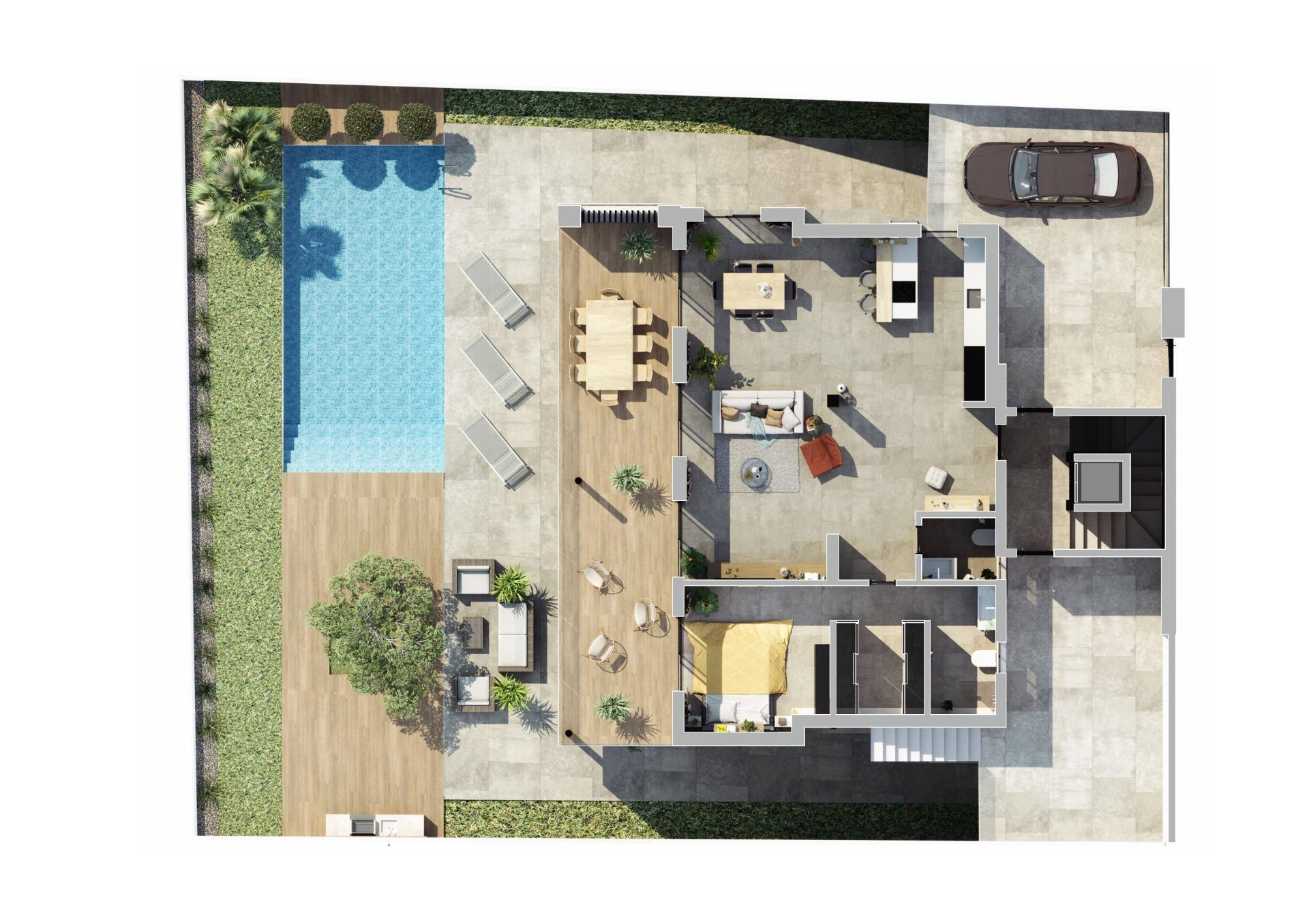 Villa en Rojales